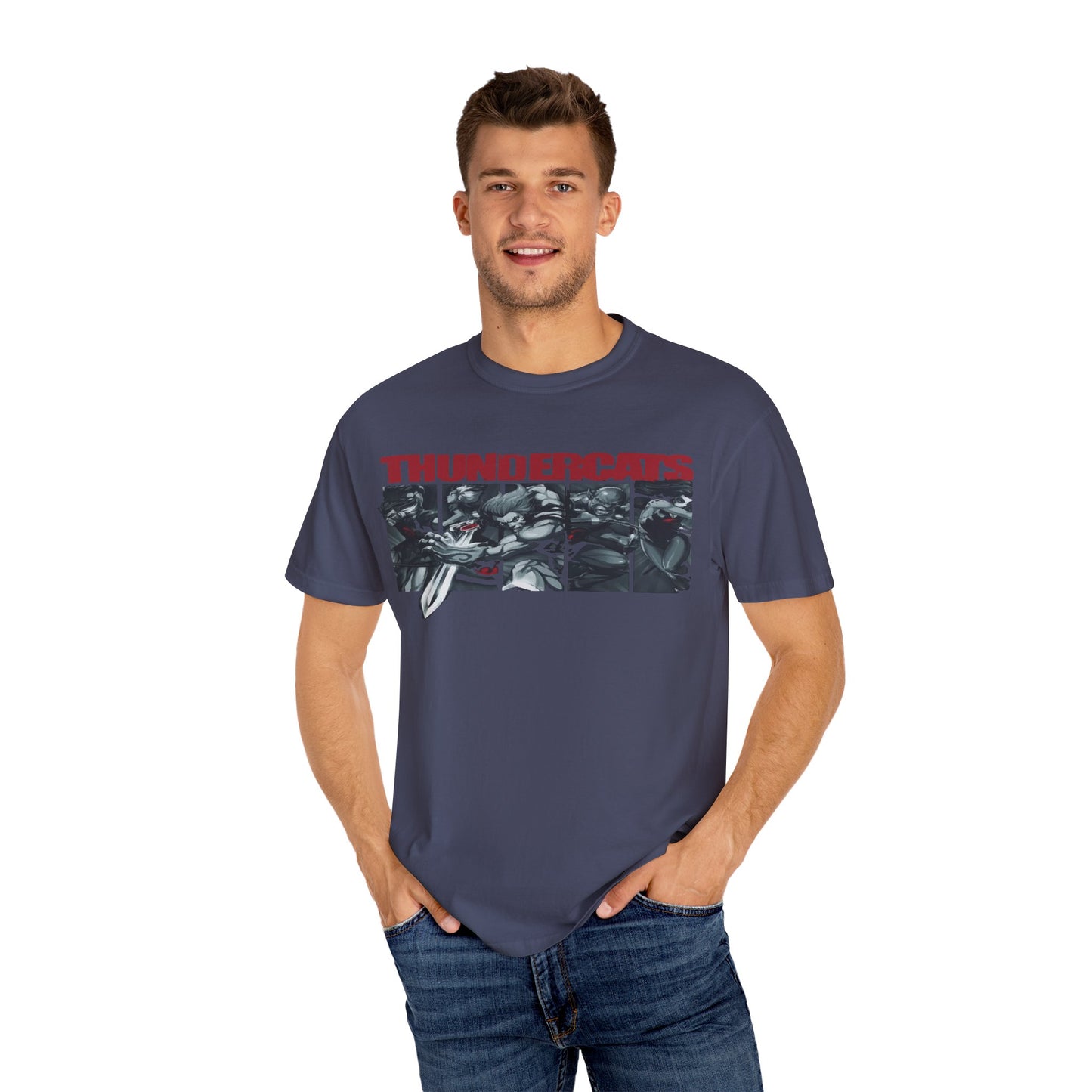Thundercats Vintage Unisex Garment-Dyed T-shirt