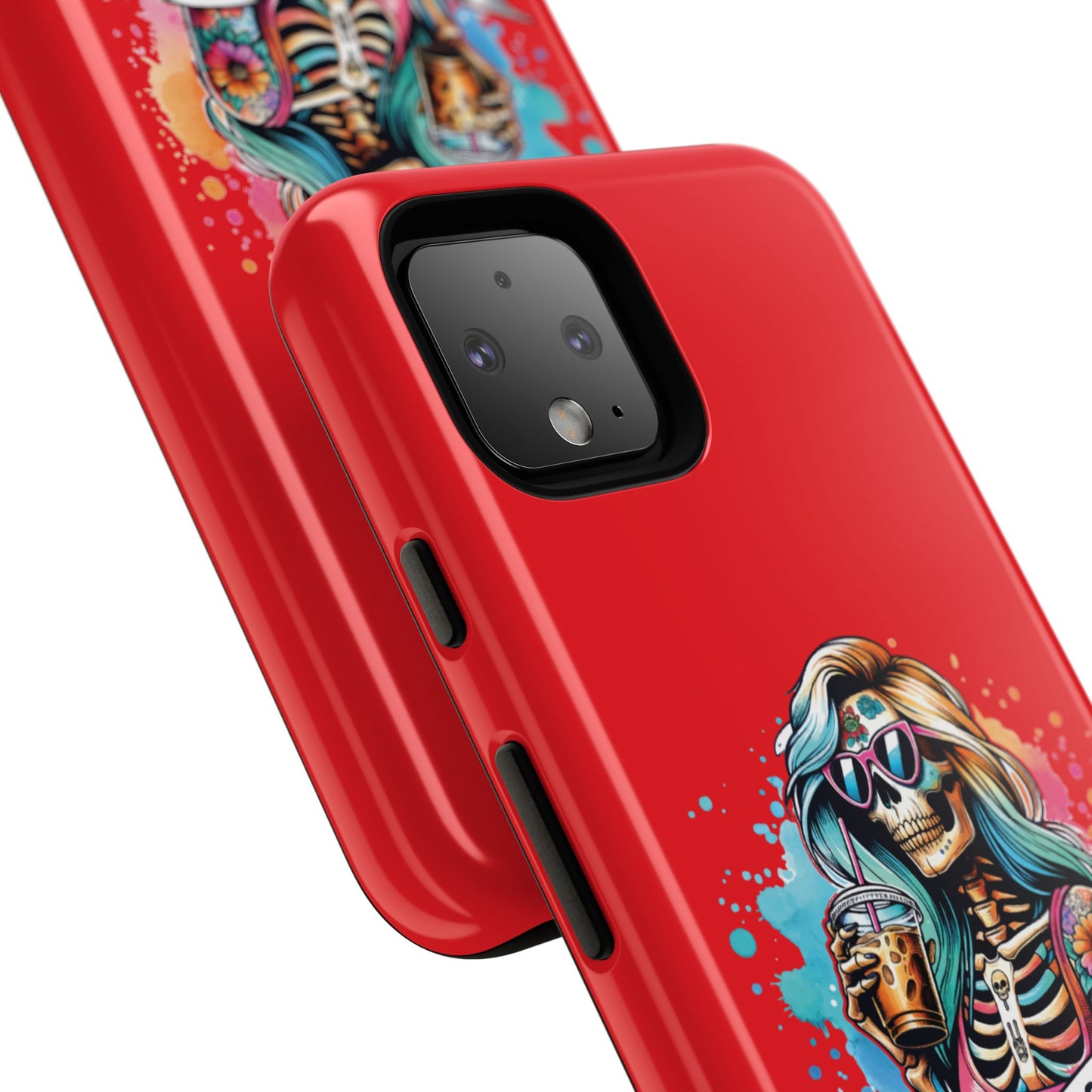 Cool Moms Club Phone Case - Tough Cases, Funky Phone Cover, Gift for Moms, Skeleton Design, Trendy Tech Accessories