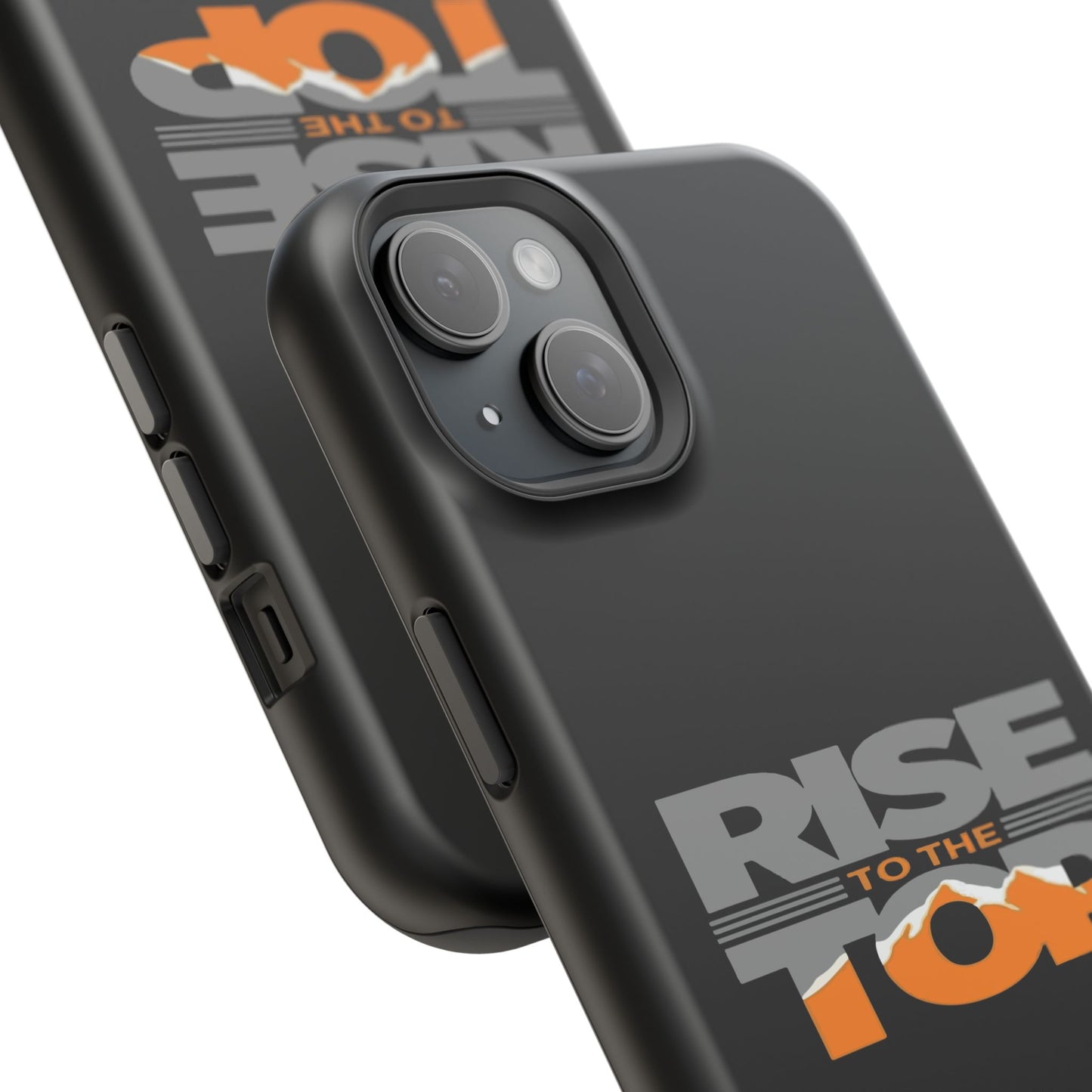 Impact-Resistant Phone Case - Rise to the Top, Durable Phone Cover, Gift for Motivational Quotes Lovers, Trendy Tech Accessories