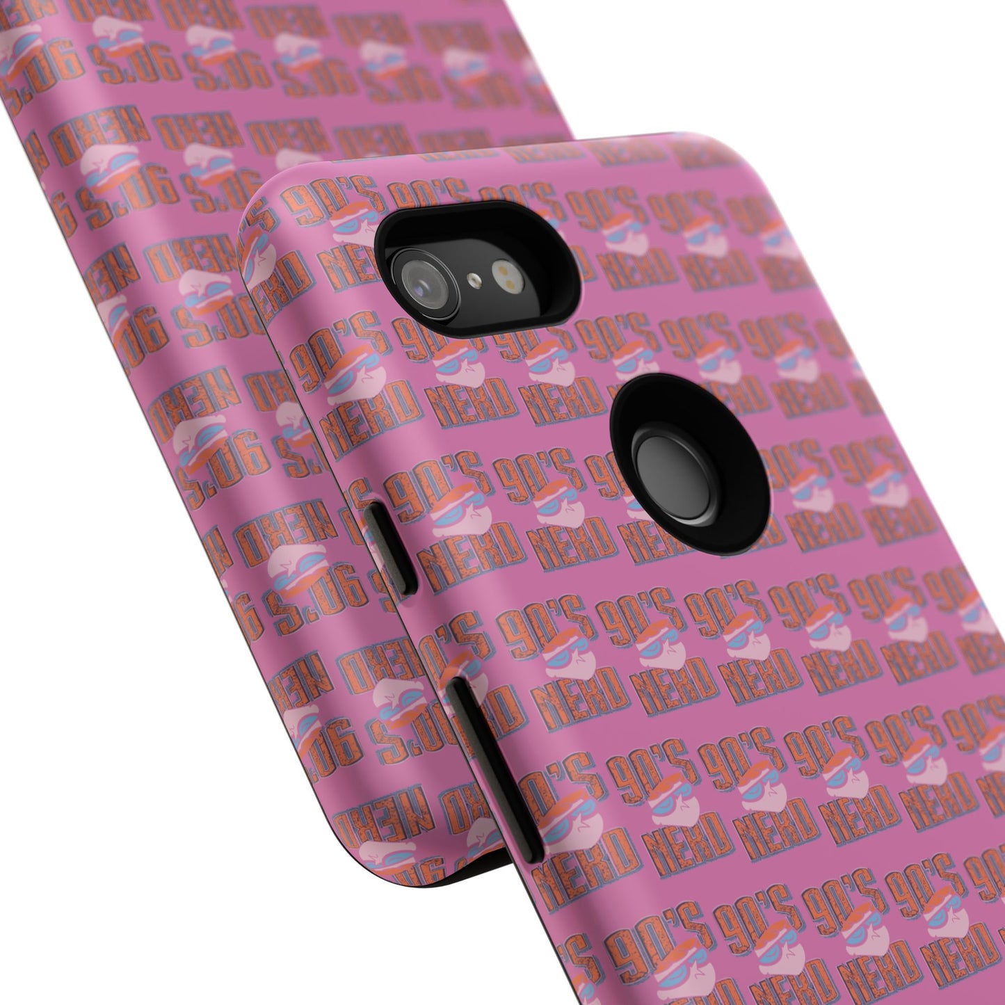 90s Vibe Phone Case, Retro Tough Cases, Gift for Nostalgia Lovers, Durable Phone Covers, 90s Themed Accessories
