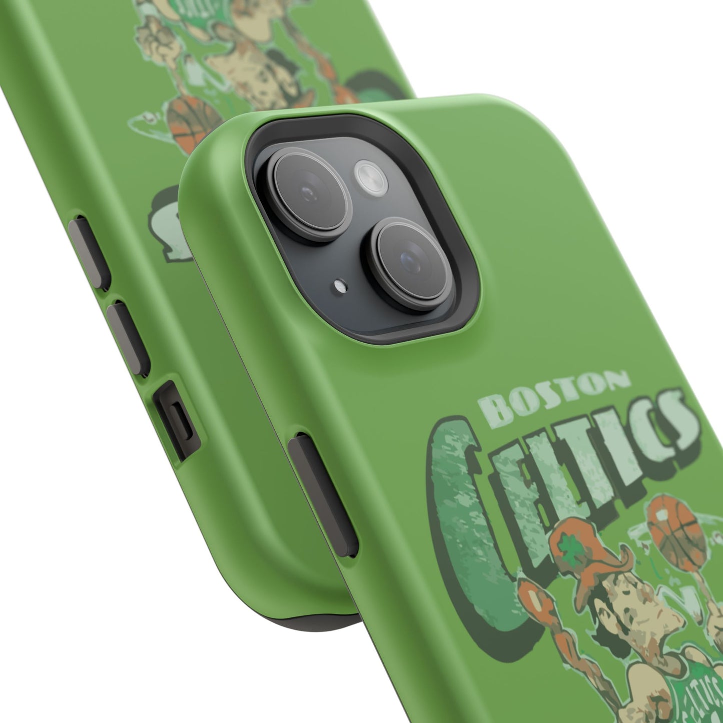 Boston Celtics Impact-Resistant Phone Case, Basketball Phone Cover, Sports Fan Gift, Sturdy Phone Case, NBA Merchandise, Team Spirit Decor