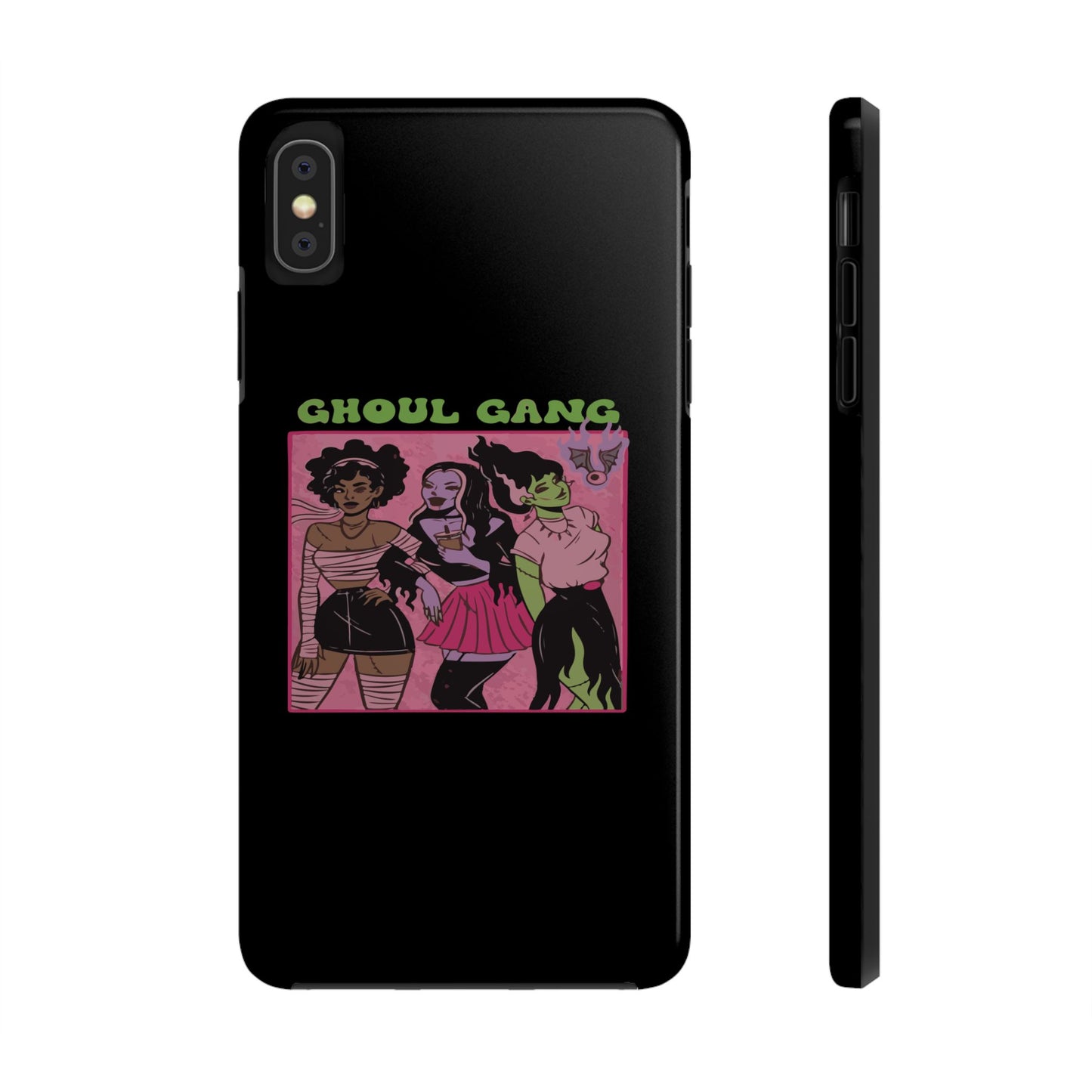 Ghoul Gang Tough Phone Cases | Unique Halloween Phone Cover, Cute Protective Case, Trendy Gift for Goth Fans, Spooky Style Accessory