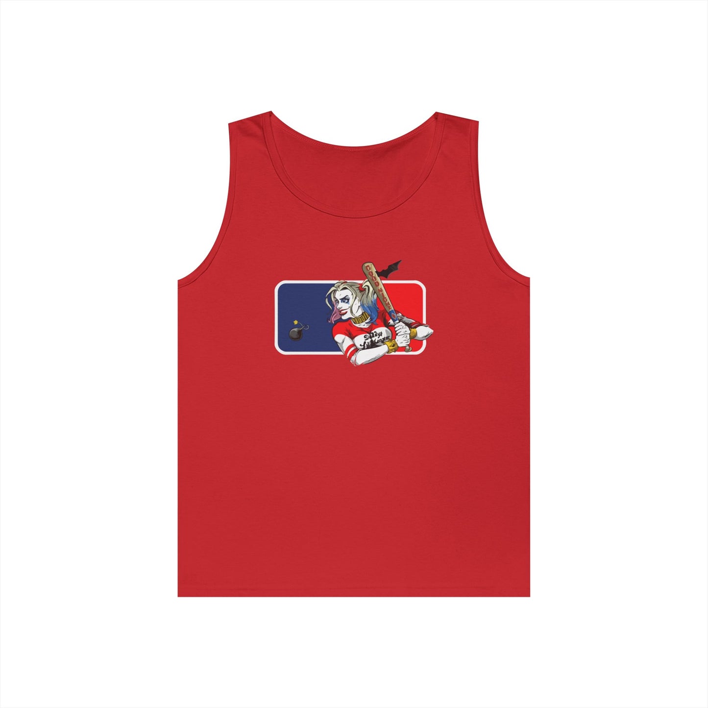 Harley Quinn Unisex Tank Top - DC MLB Summer Wear