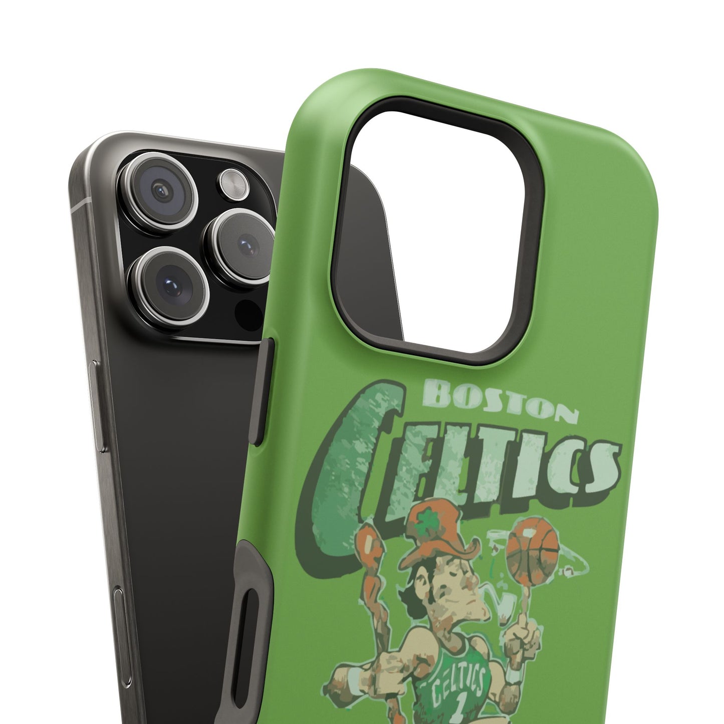 Boston Celtics Impact-Resistant Phone Case, Basketball Phone Cover, Sports Fan Gift, Sturdy Phone Case, NBA Merchandise, Team Spirit Decor