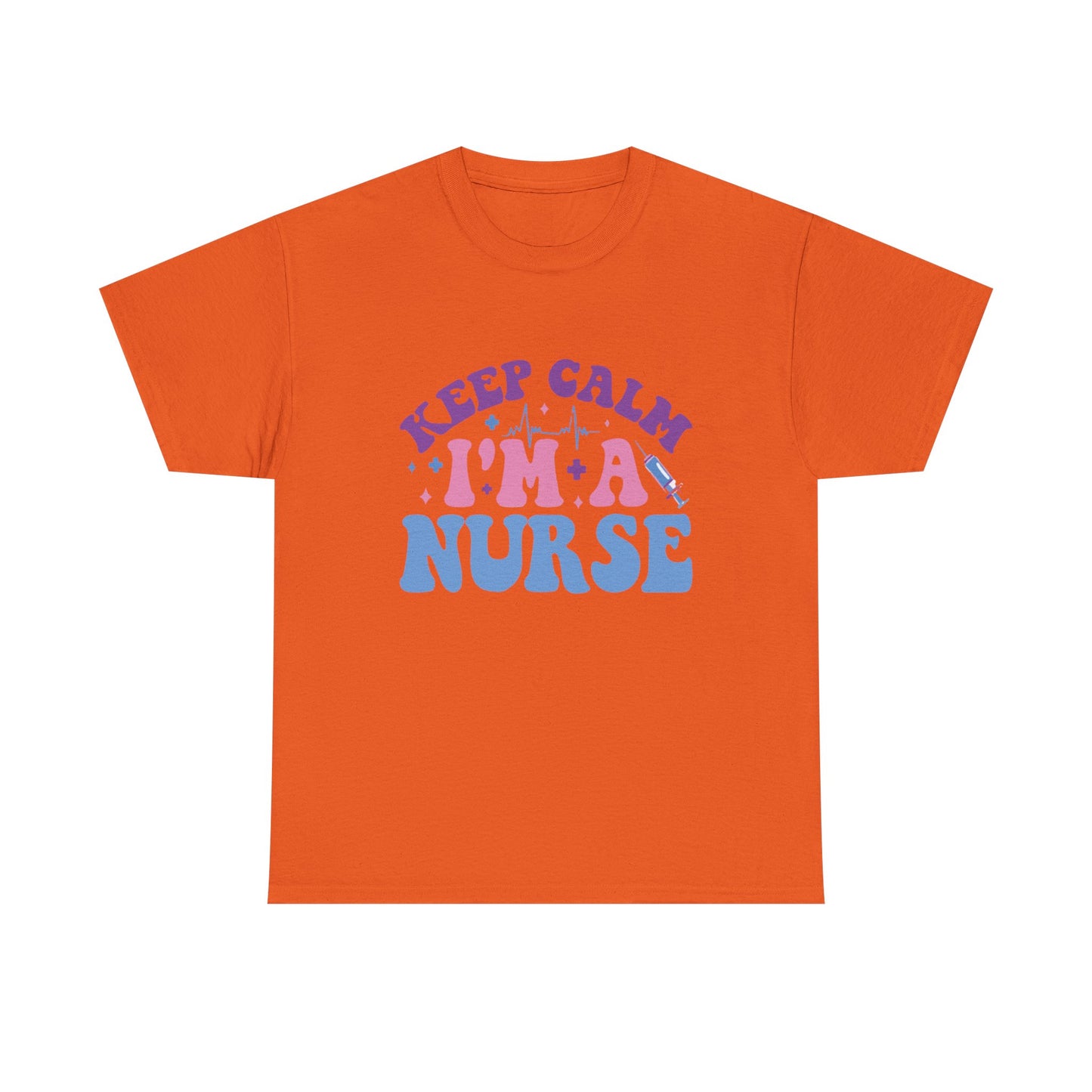 Nurse Appreciation Heavy Cotton Tee, Funny Nurse Gift, Medical Humor Shirt, Nurse Day Celebration Tee, Caregiver Outfit