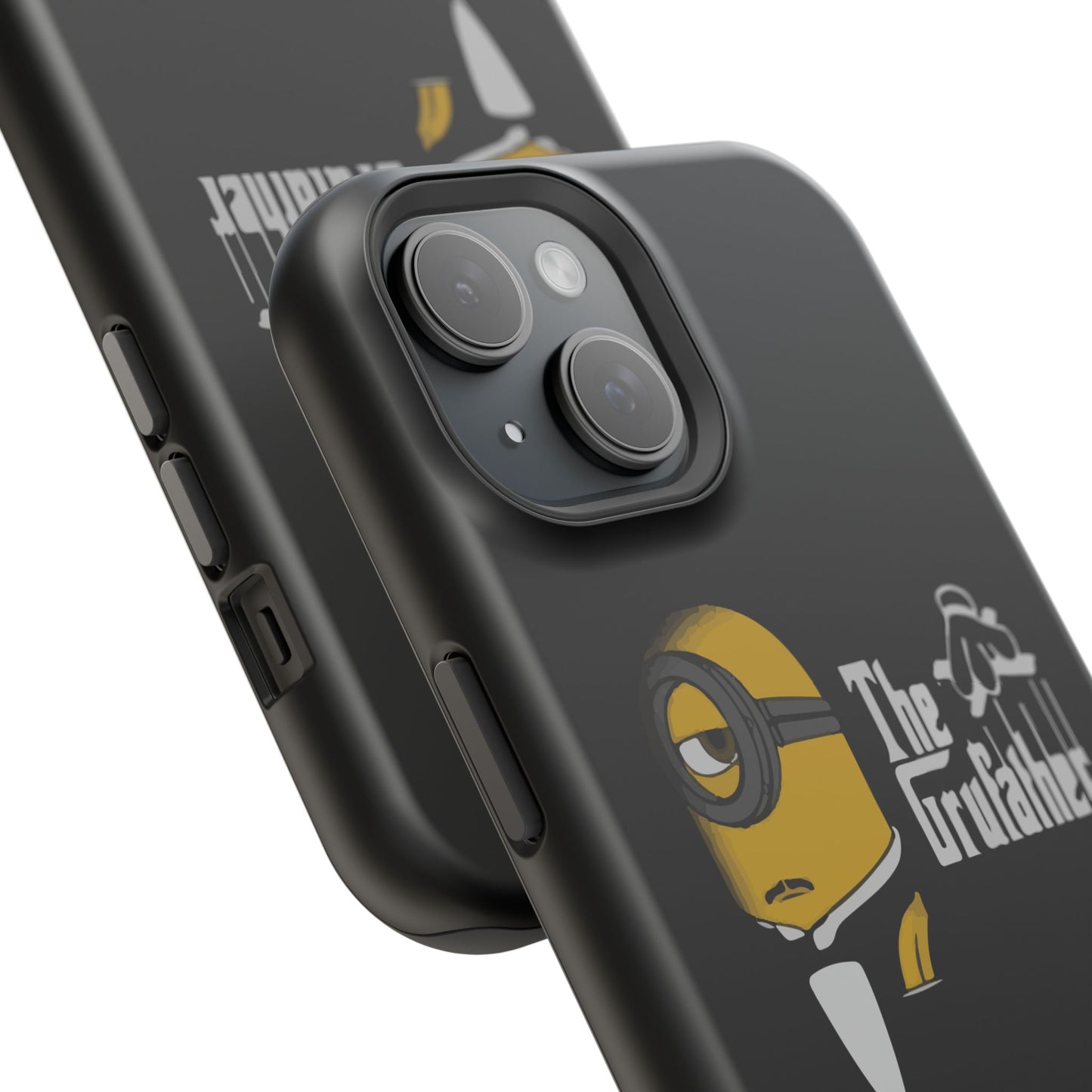 Magnetic Tough Cases: The Gruffather Phone Cover, Gift for Minions Fans, Unique Cell Phone Case, Durable Protective Case, Fun Cartoon Design
