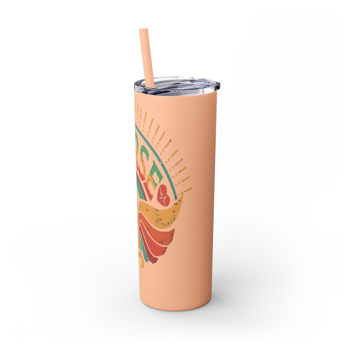 Nurse Skinny Tumbler, 20oz, Motivational Drinkware, Gift for Nurses, Summer Hydration, Nurse Appreciation Day