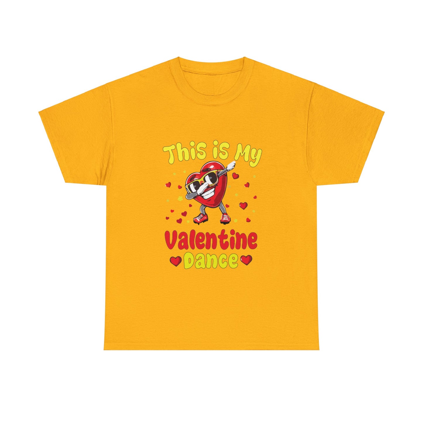 Valetine Dance Womans Unisex Heavy Cotton Tee