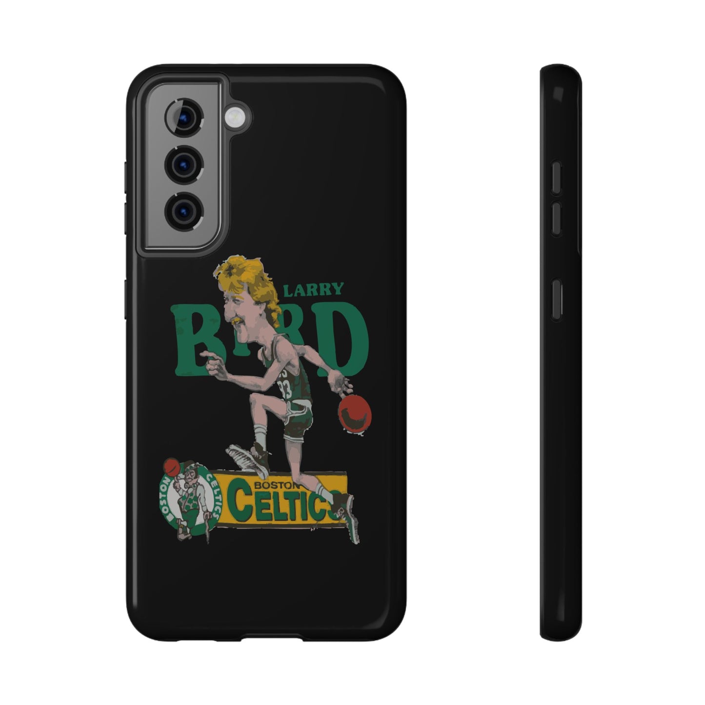 Larry Bird Impact-Resistant Phone Case, Sports Fan Gift, Basketball Accessories, Celtics Merchandise, Unique Phone Cover