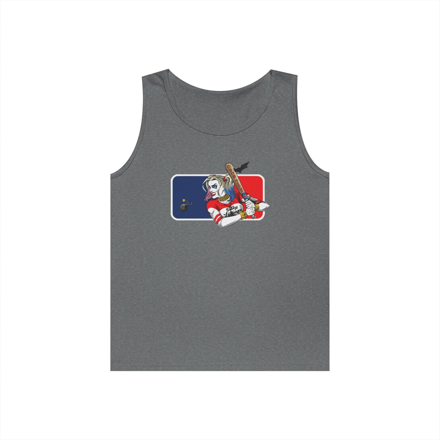 Harley Quinn Unisex Tank Top - DC MLB Summer Wear