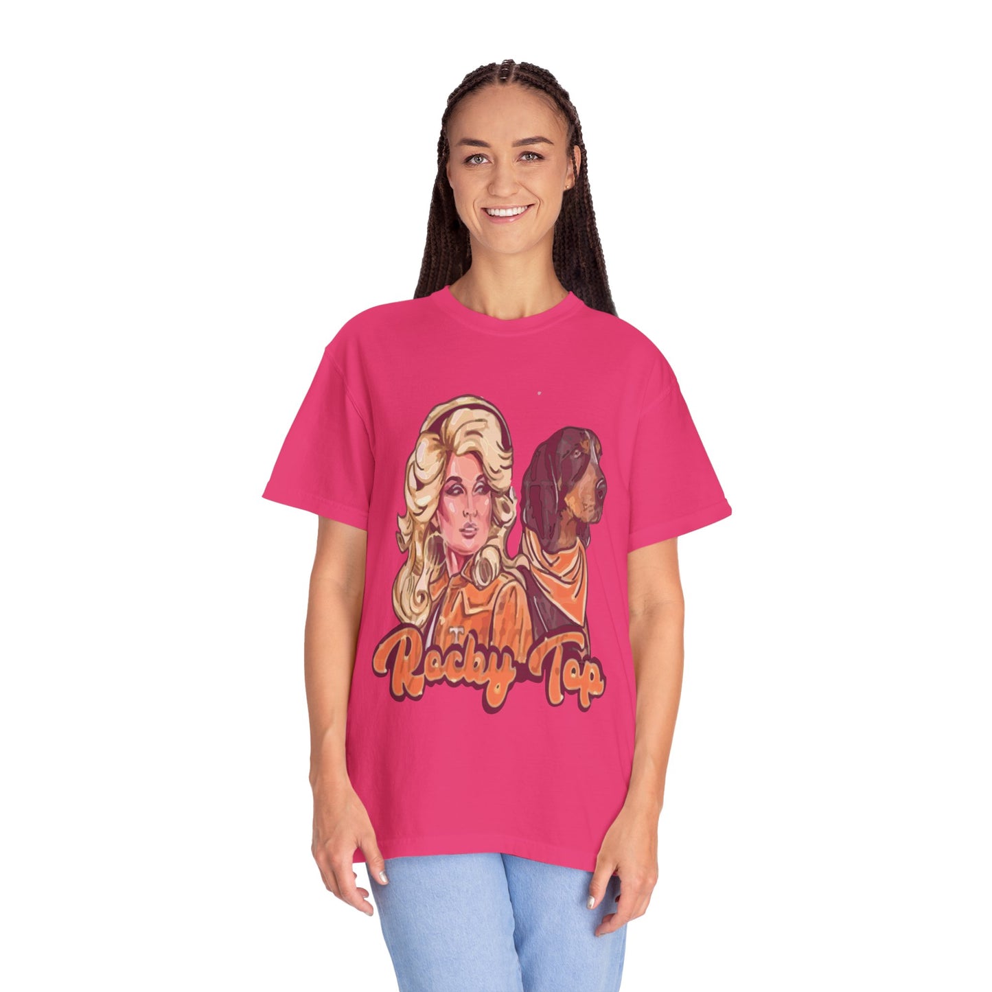 Rocky Top Retro T-Shirt, Dog Lover Tee, Vintage Country Shirt, Music Festival Apparel, Unique Gift for Pet Owners