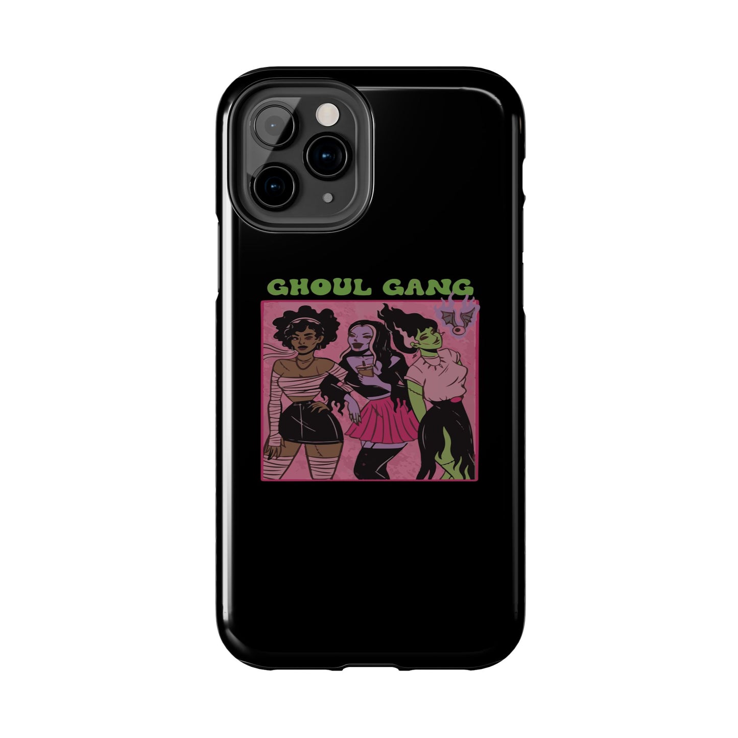 Ghoul Gang Tough Phone Cases | Unique Halloween Phone Cover, Cute Protective Case, Trendy Gift for Goth Fans, Spooky Style Accessory