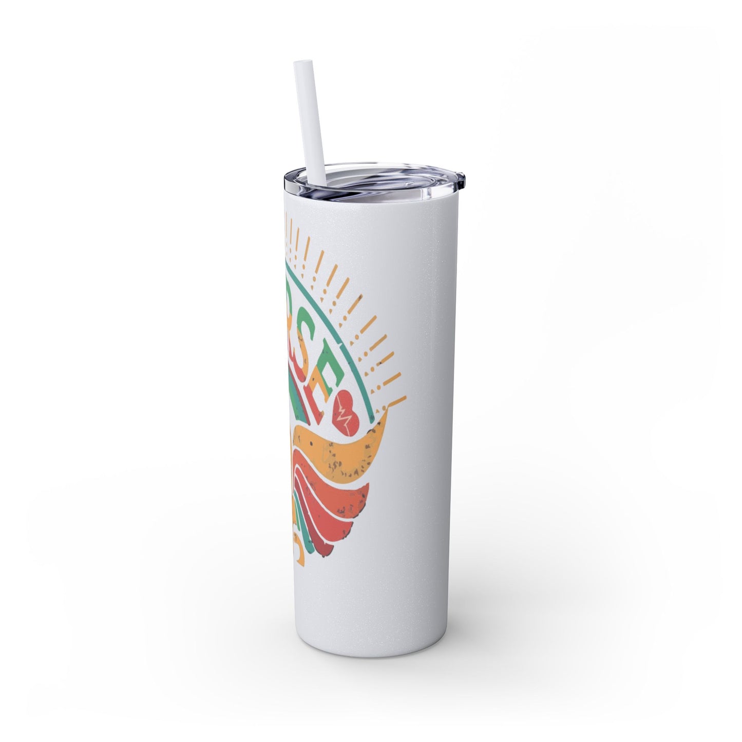 Nurse Skinny Tumbler, 20oz, Motivational Drinkware, Gift for Nurses, Summer Hydration, Nurse Appreciation Day