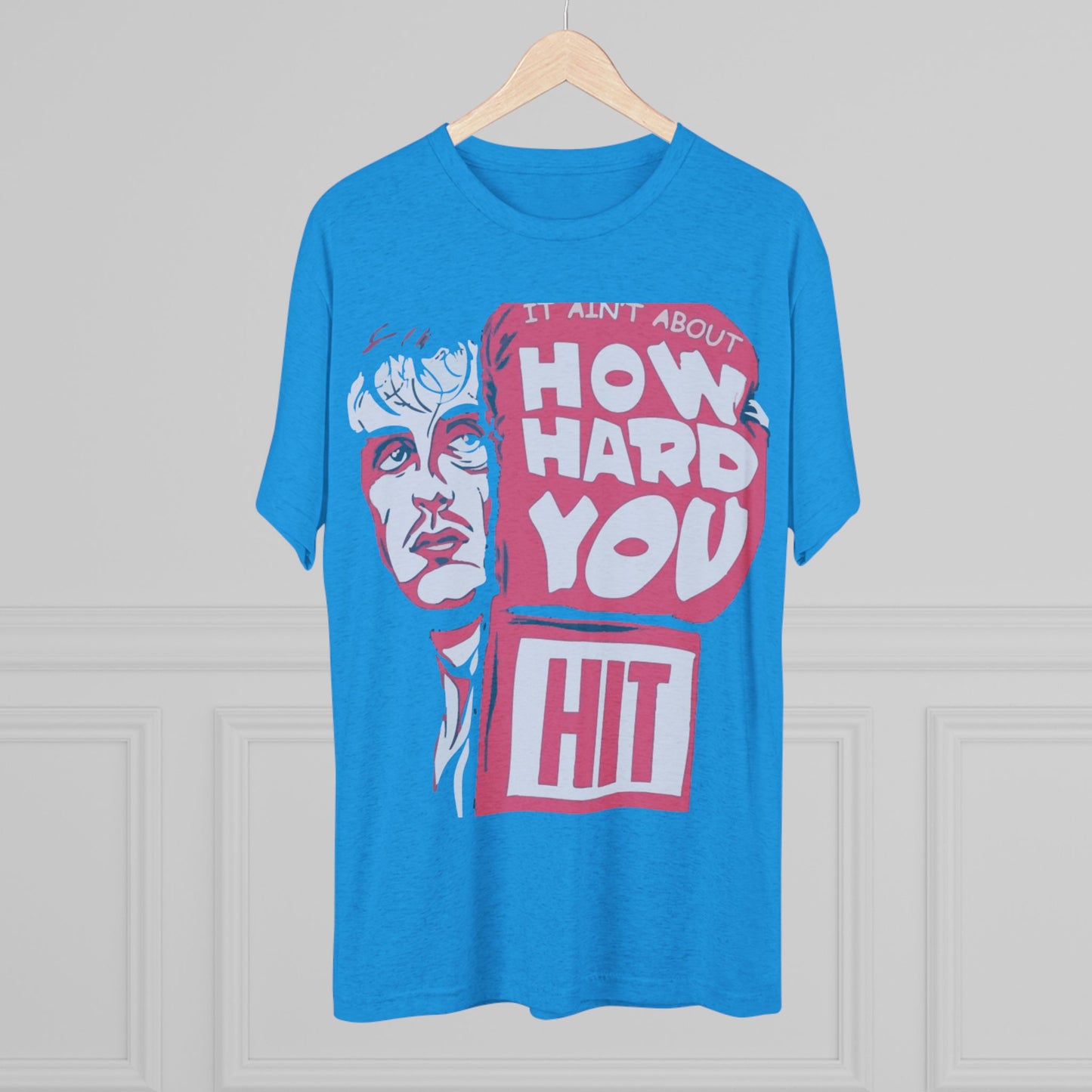 Rocky Fitness Tee - Unisex Tri-Blend Crew Tee