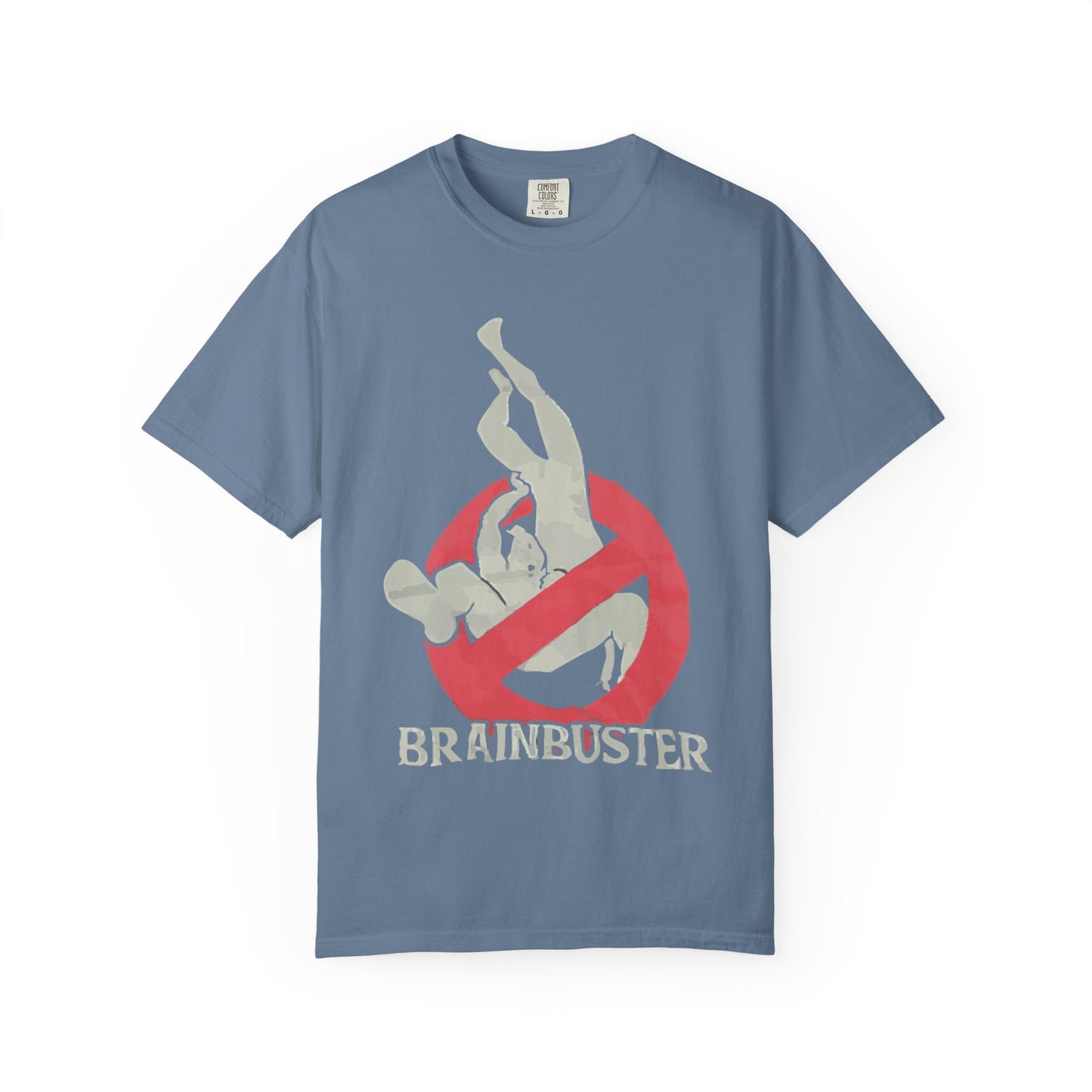 Unisex Fun Graphic T-Shirt, Graphic Tee, Casual Wear, Gift for Wrestling Fans, Brainbuster Design, Humor Apparel, Everyday Style