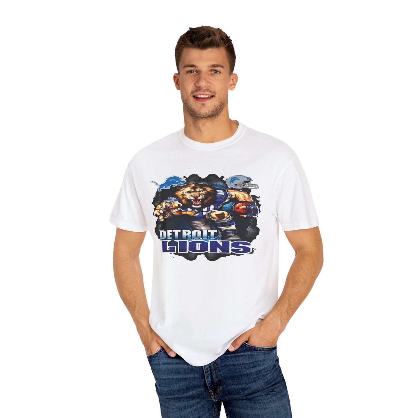 Detroit Lions Vintage Unisex T-Shirt - Sports Fan Tee for Game Day
