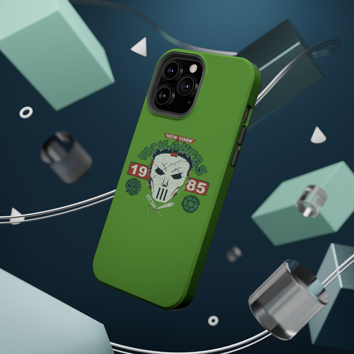 Urban Punk Phone Case, Tough Phone Cover, Skull Design Case, Gift for Him, Unique Mobile Accessory, NYC Style Case