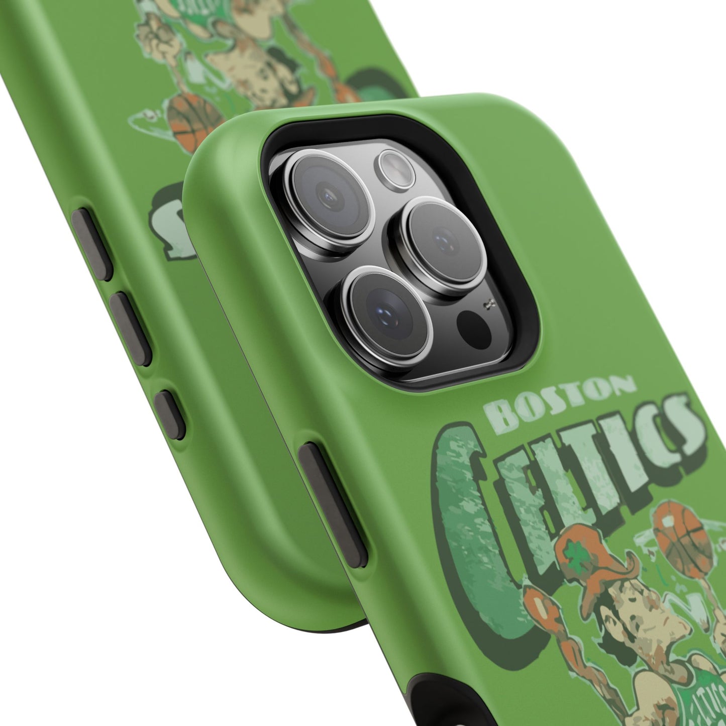 Boston Celtics Impact-Resistant Phone Case, Basketball Phone Cover, Sports Fan Gift, Sturdy Phone Case, NBA Merchandise, Team Spirit Decor