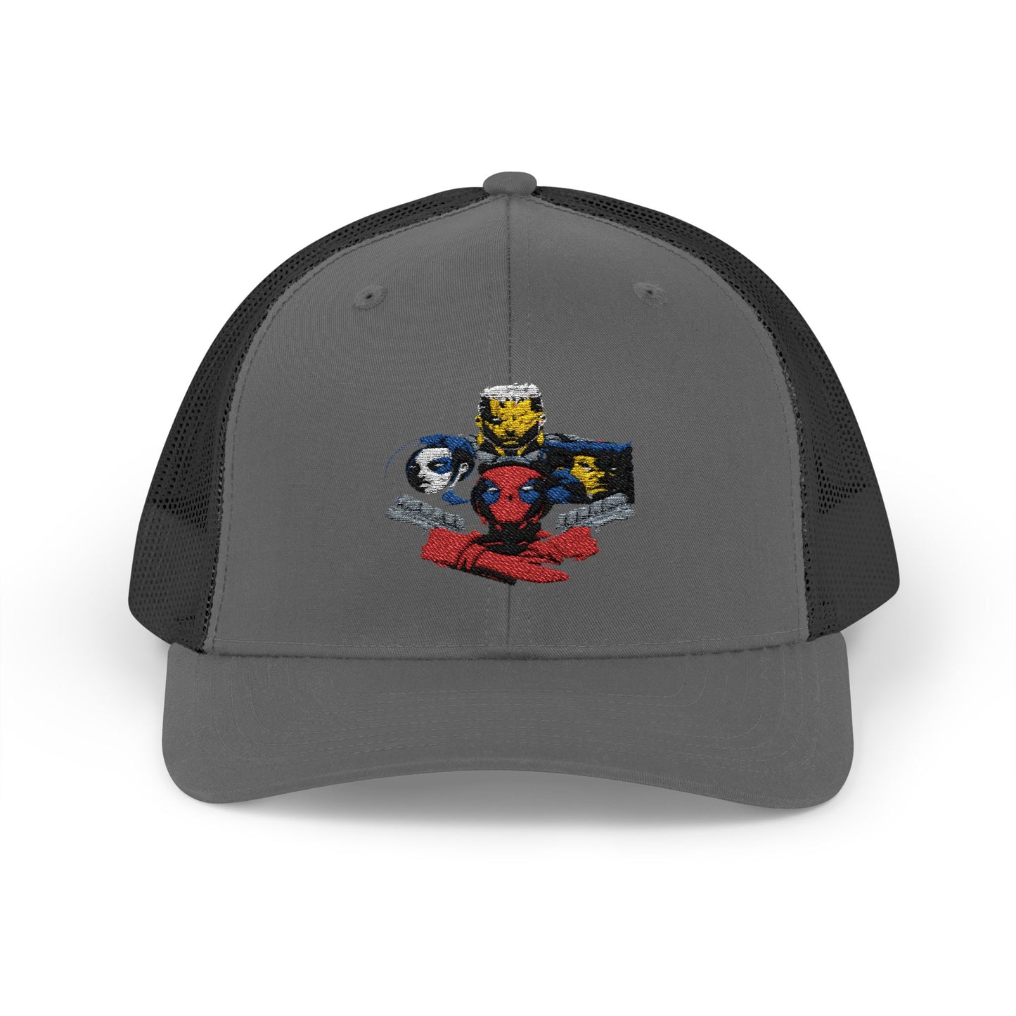 Snapback Trucker Cap - Deadpool Marvel, Deadpool 2 Movie Design