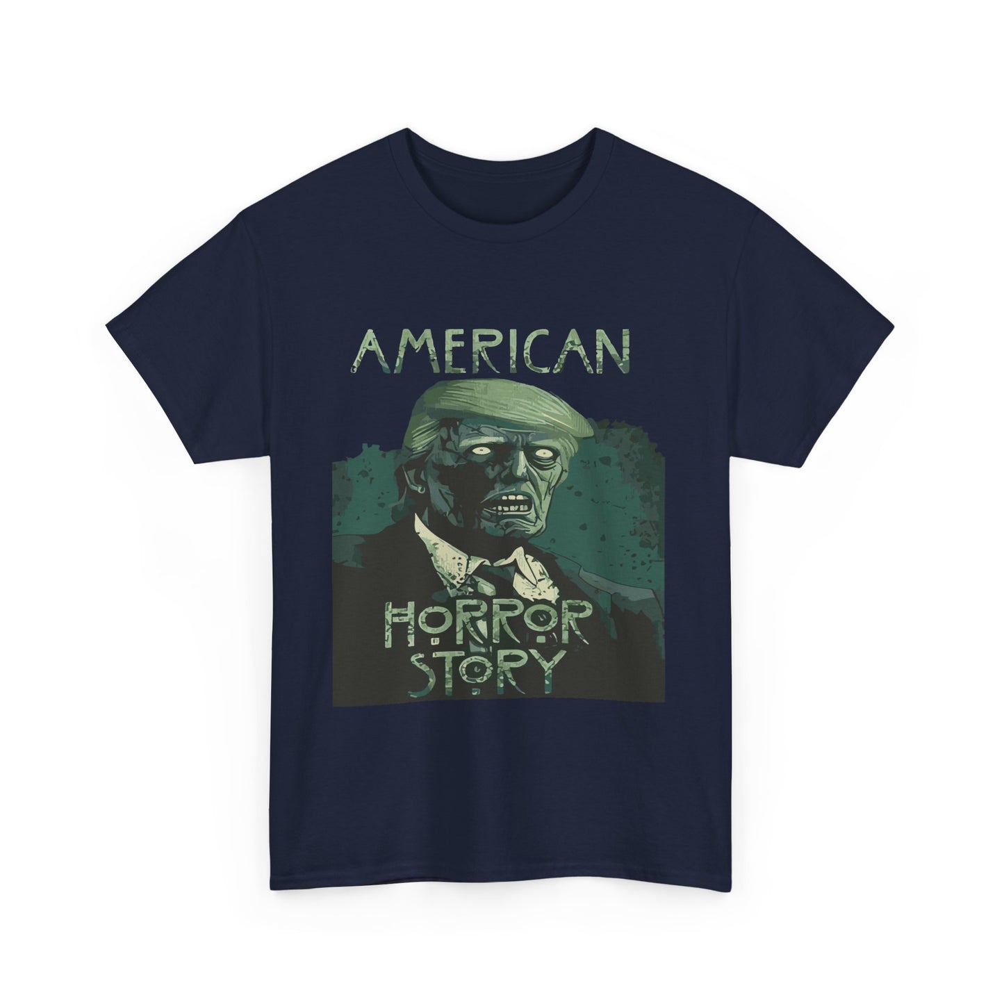 American Horror Story Unisex Heavy Cotton Tee, Horror Fan Gift, Graphic Tee, Halloween Costume, TV Show Merch