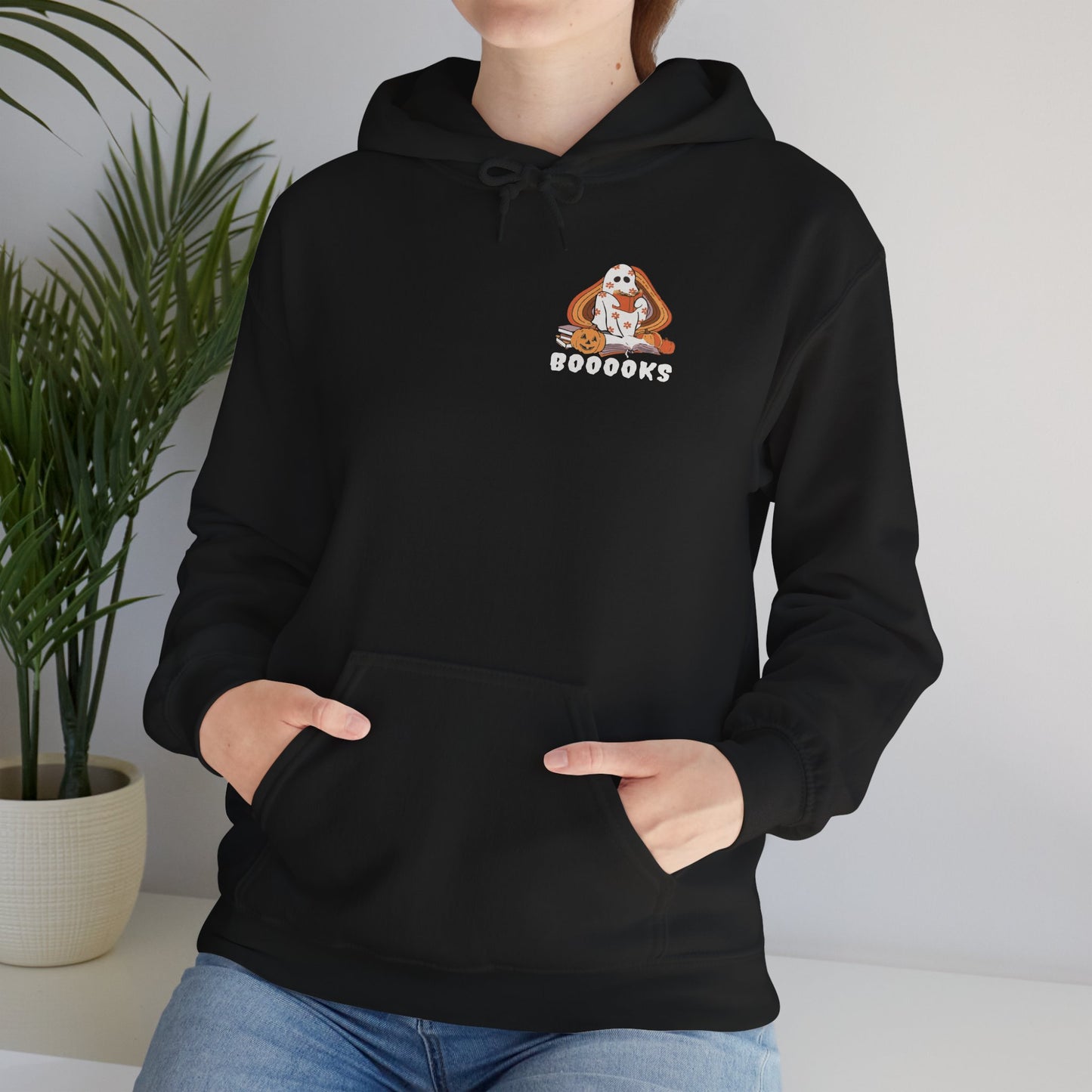 Cozy Halloween Cat Hoodie | Unisex Sweatshirt for Fall, Autumn Vibes, Casual Wear, Gift for Cat Lovers, Spooky Season