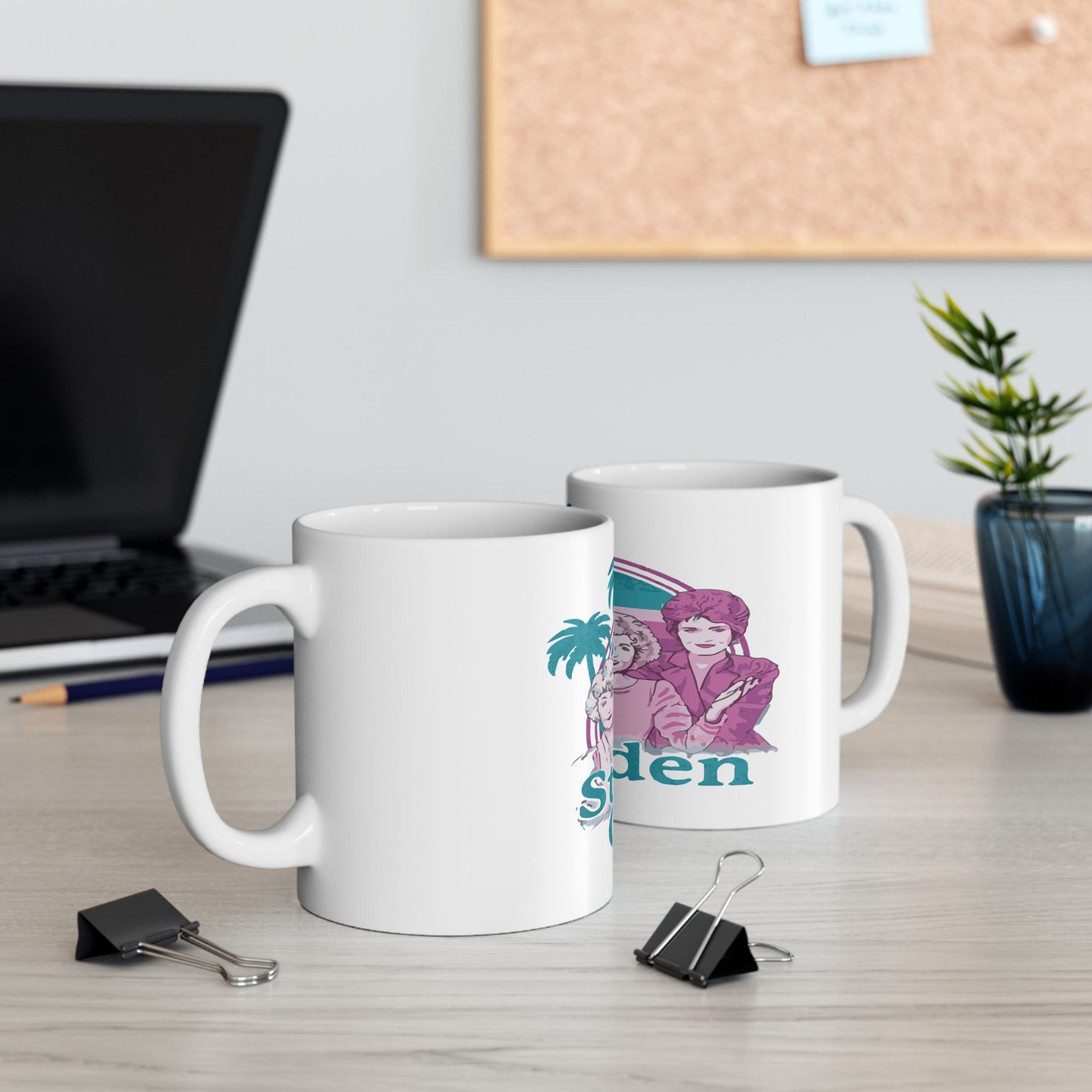 Stay Golden Ceramic Mug - Retro Coffee Cup for Fans of Classic TV Comedy