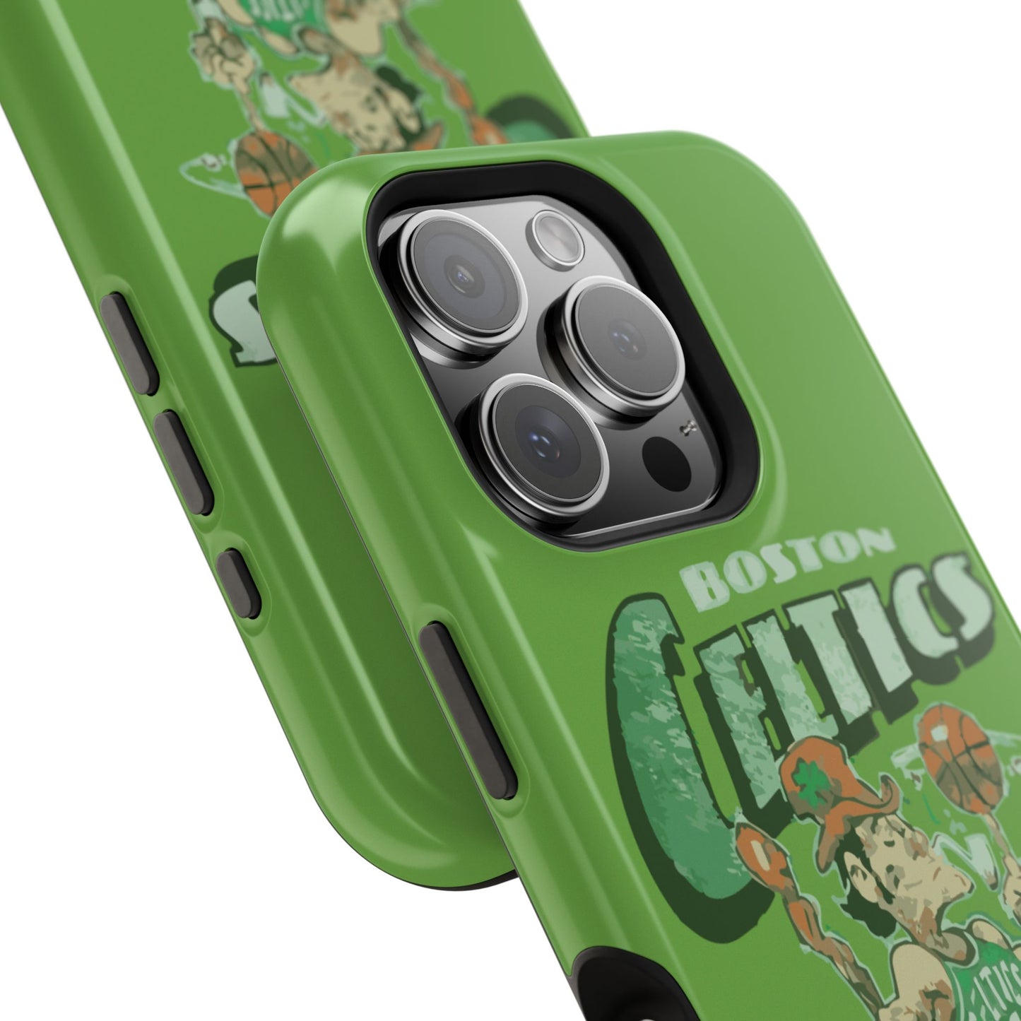 Boston Celtics Impact-Resistant Phone Case, Basketball Phone Cover, Sports Fan Gift, Sturdy Phone Case, NBA Merchandise, Team Spirit Decor