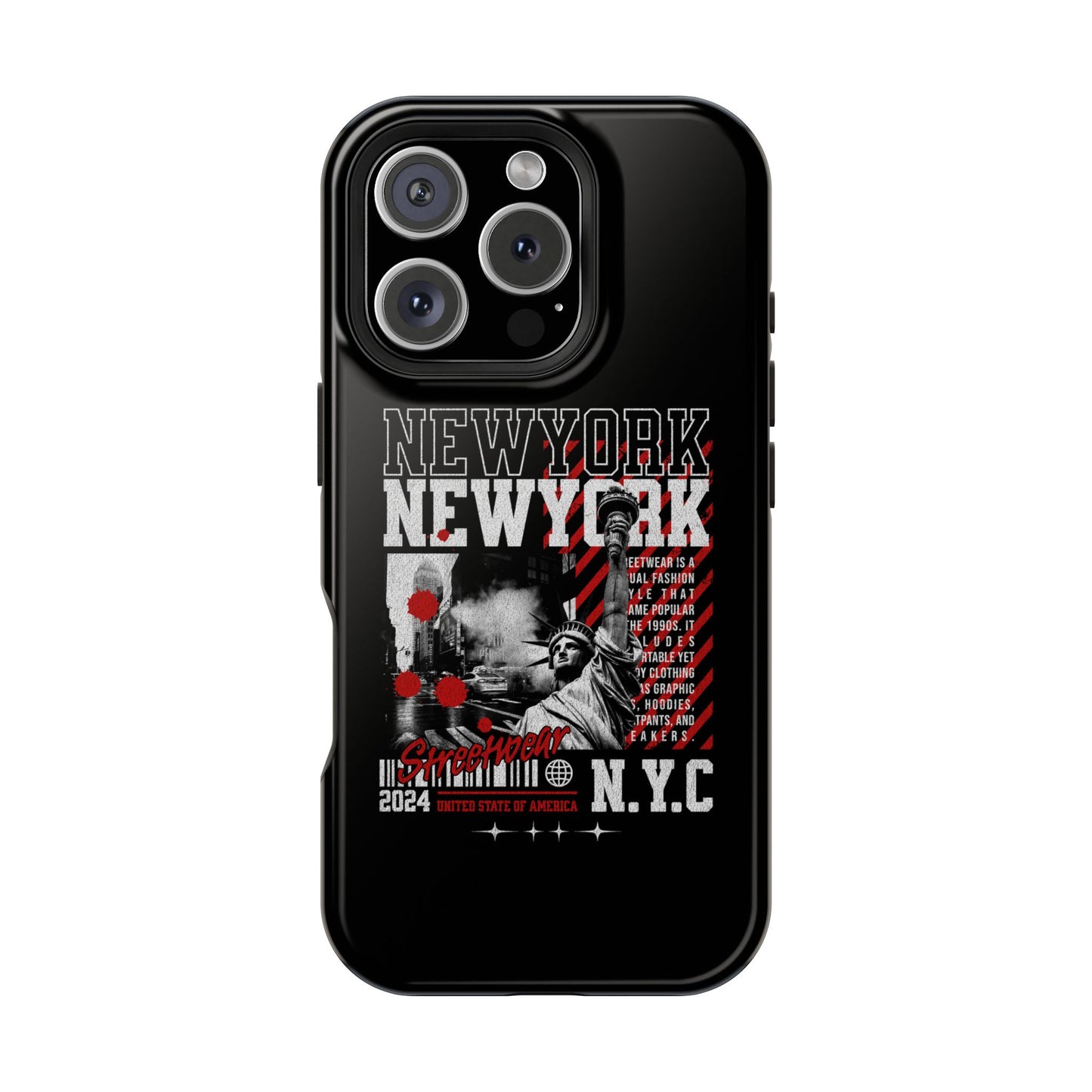 New York Magnetic Tough Cases - Fun and Cool Phone Protection