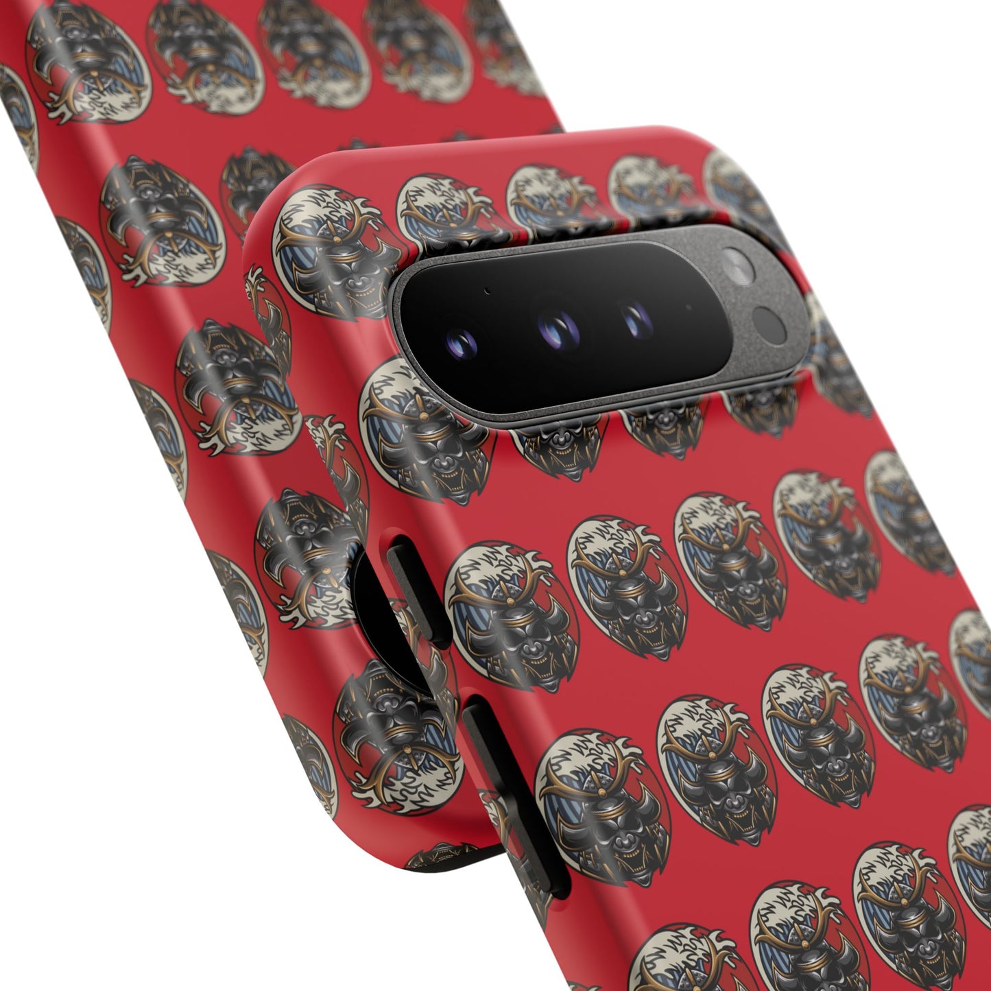 Bold Phone Case, Tough Phone Cover, Red Phone Protector, Unique Gift for Him/Her, Trendy Tech Accessory