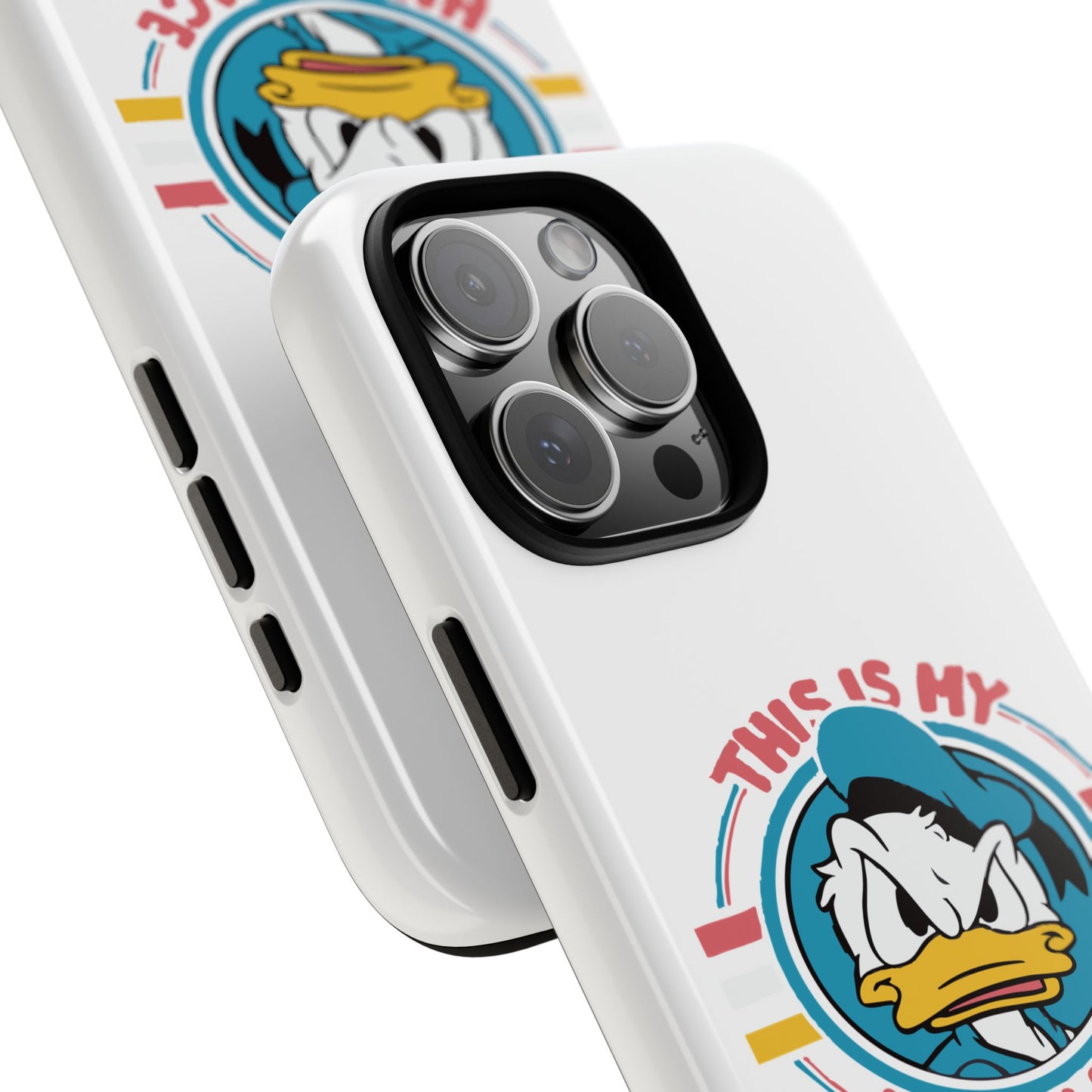 Tough Cases: This is My Happy Face Phone Case, Funny Phone Case, Donald Duck Case, Cute Phone Accessory, Gift for Disney Fans