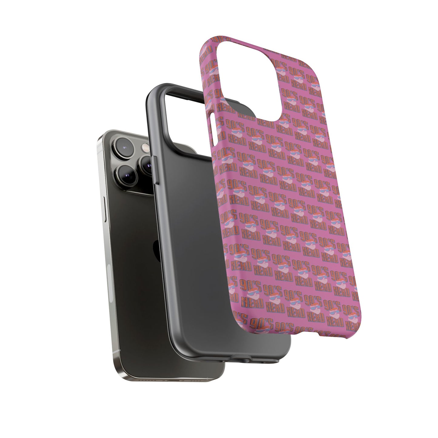 90s Vibe Phone Case, Retro Tough Cases, Gift for Nostalgia Lovers, Durable Phone Covers, 90s Themed Accessories