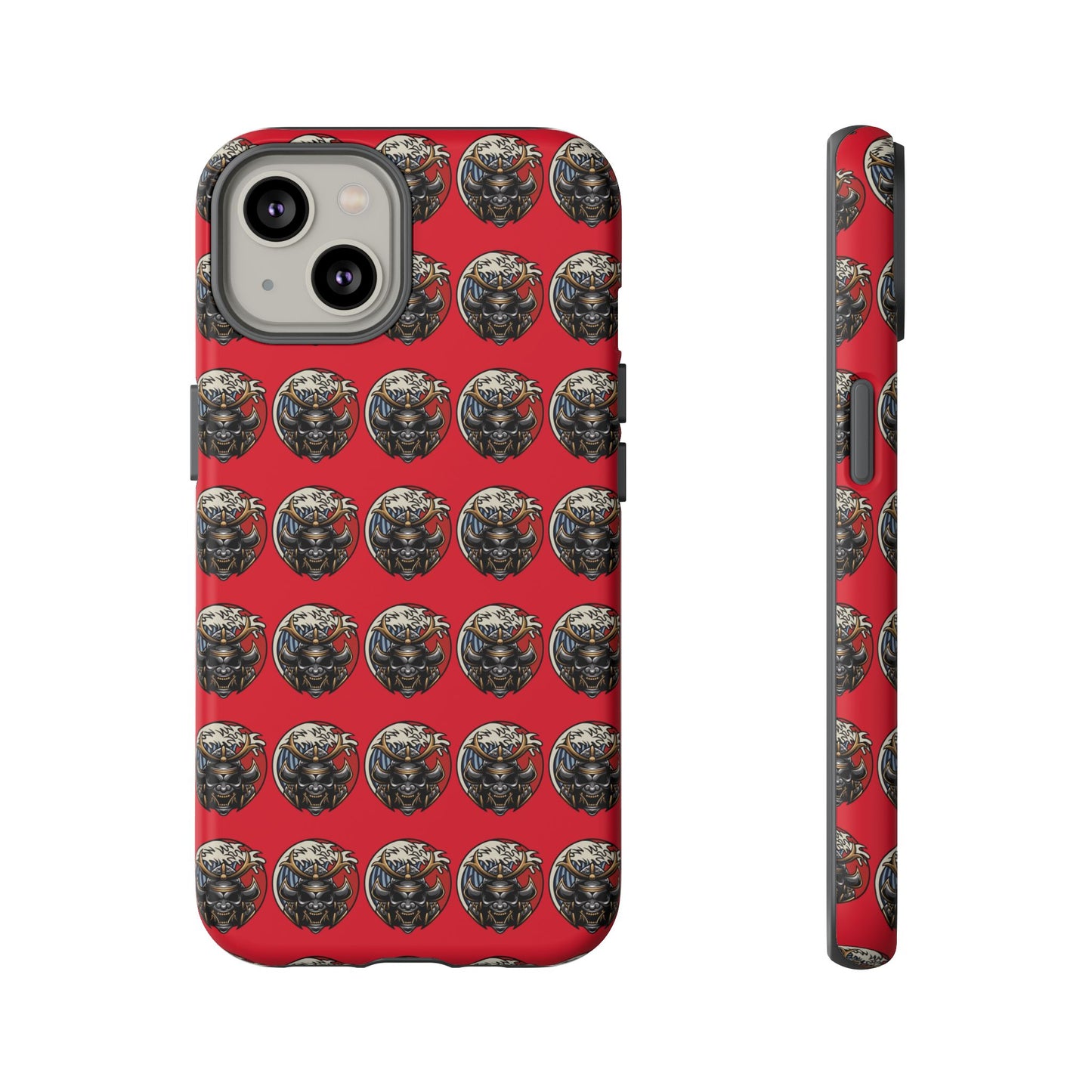 Bold Phone Case, Tough Phone Cover, Red Phone Protector, Unique Gift for Him/Her, Trendy Tech Accessory