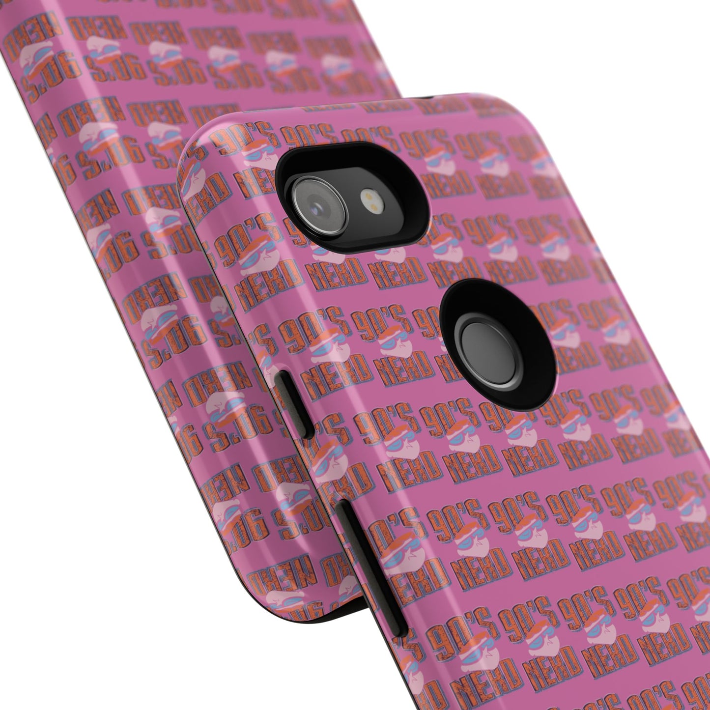 90s Vibe Phone Case, Retro Tough Cases, Gift for Nostalgia Lovers, Durable Phone Covers, 90s Themed Accessories