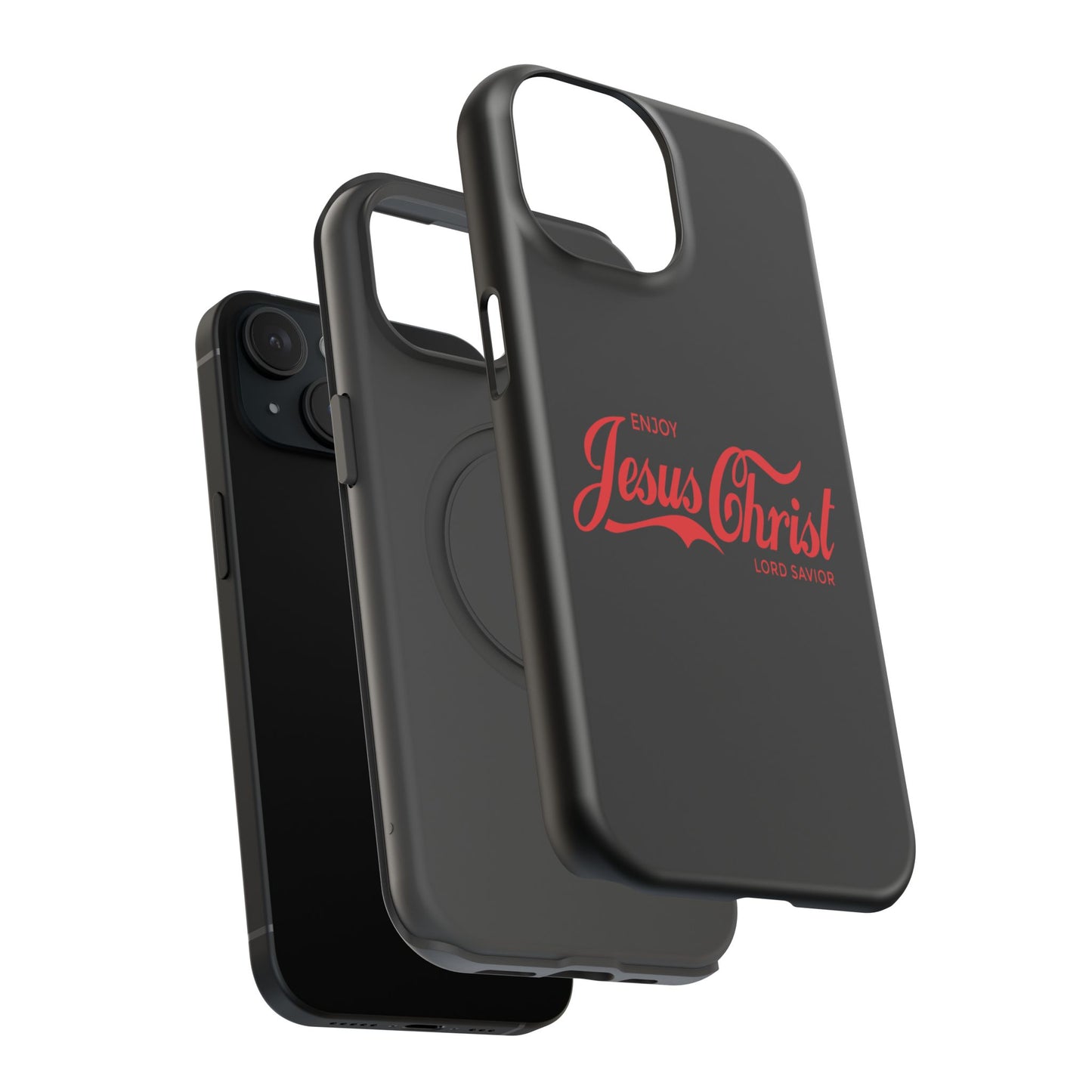 Impact-Resistant Phone Case: Enjoy Jesus Christ Lord Savior, Christian Gift, Durable Protection, Faith-Based Accessory, Holiday Gift