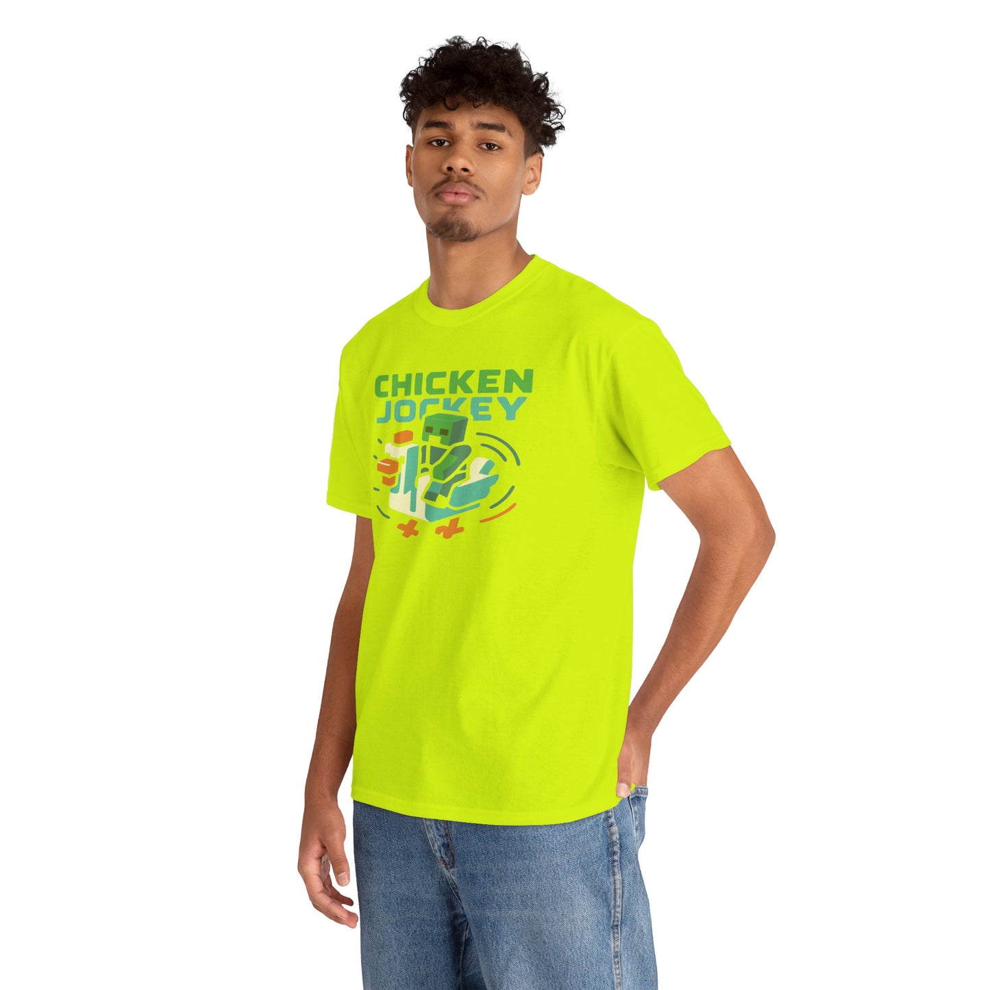 Chicken Jockey Minecraft T-shirt
