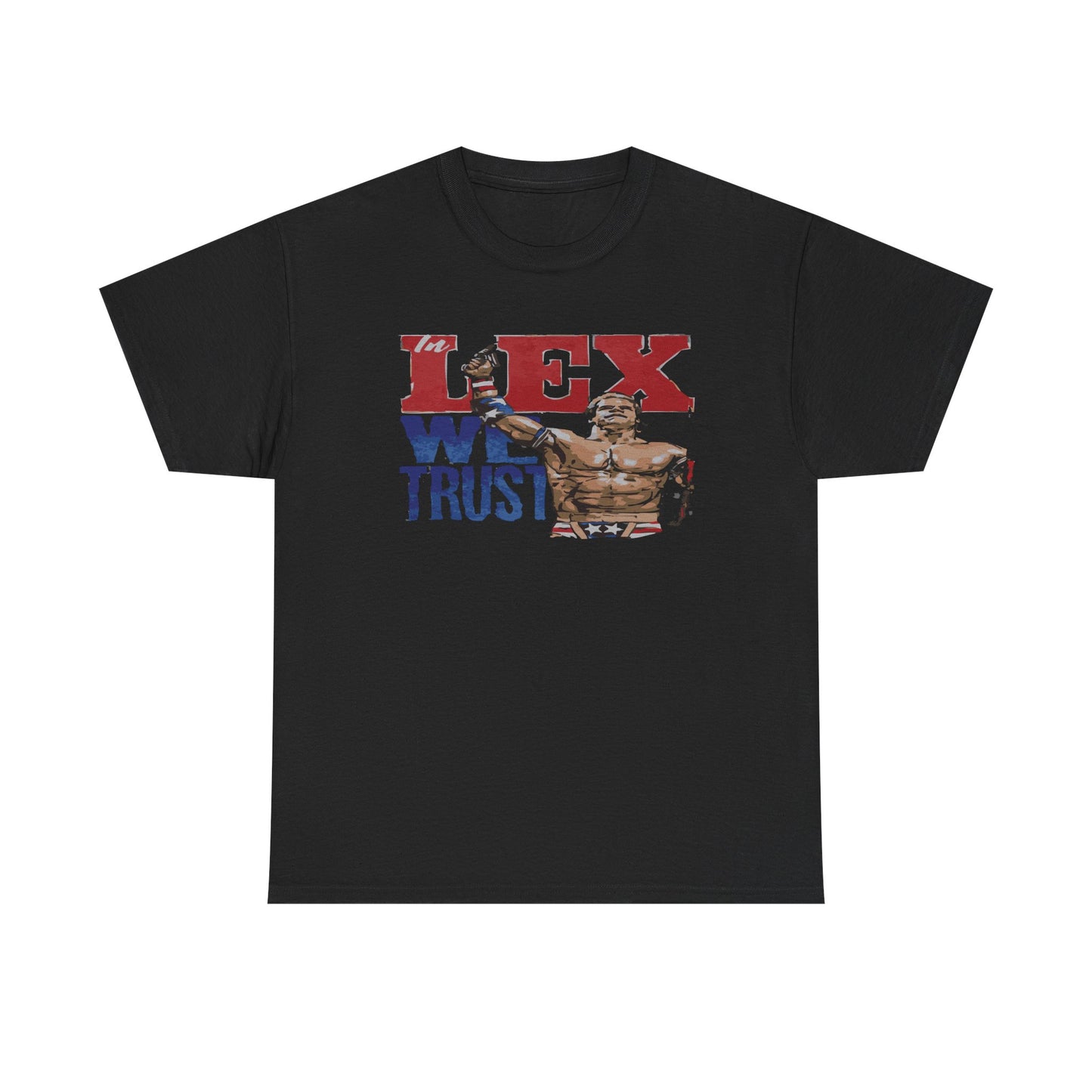 Unisex Cotton Tee with 'In Lex We Trust' Design, Casual Wear, Gift for Him/Her, Birthday, Independence Day, Patriotic Apparel