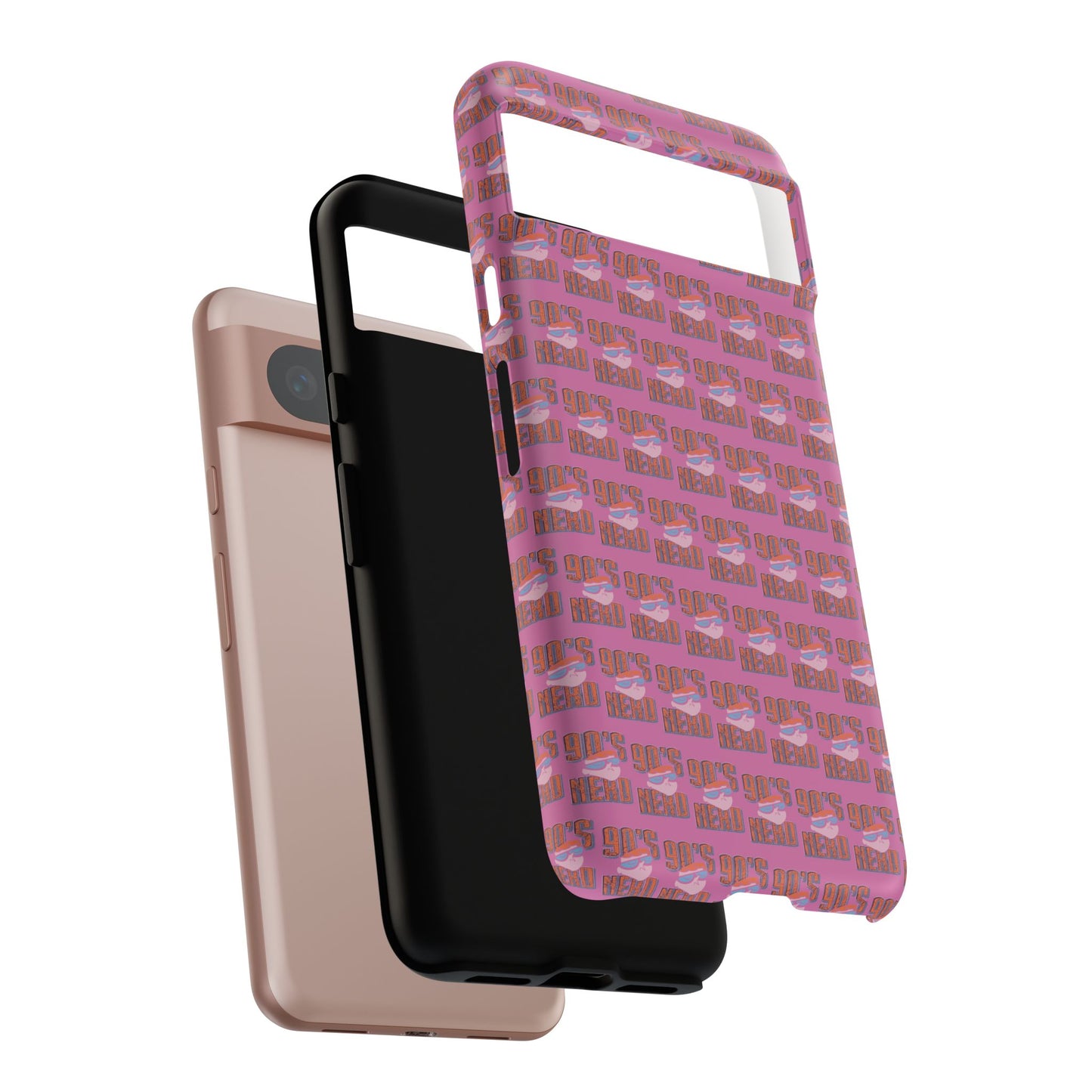 90s Vibe Phone Case, Retro Tough Cases, Gift for Nostalgia Lovers, Durable Phone Covers, 90s Themed Accessories