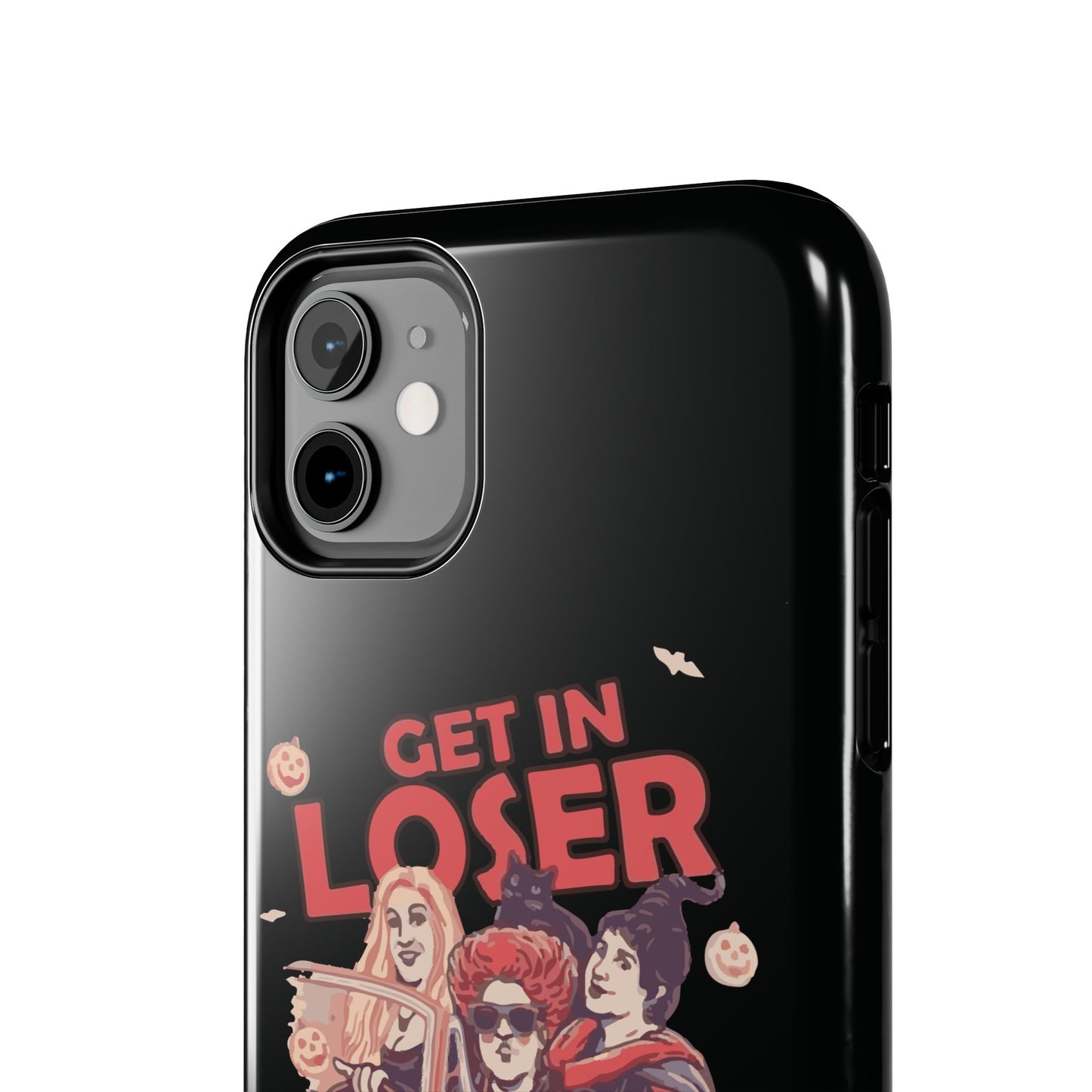 Witchy Tough Phone Case - Get in Loser Design, Halloween Gift, Spooky Style, Kawaii Aesthetic, Cell Phone Cover