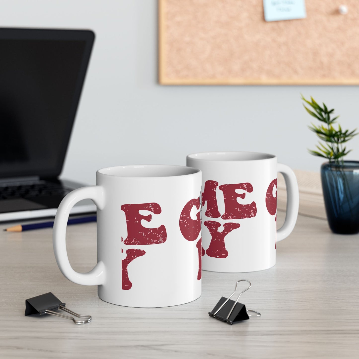 Game Day Bamba Ceramic Mug - Perfect for Football Fans, Tailgating, Gift for Gamers, Holiday Drinkware, Sports Enthusiast