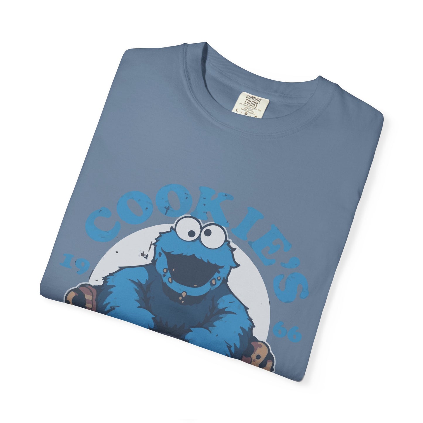 Cookie Monster Inspired Unisex T-Shirt, Fun Gift for Gamers, Casual Wear, Birthday Gift, Kitchen & Gym Motivation