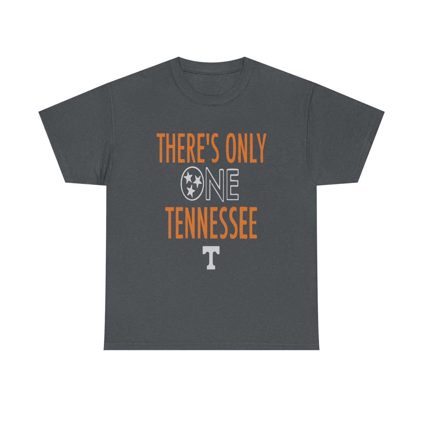 Tennessee Pride Tee, Unisex Heavy Cotton Tee, Tennessee Fans Gift, College Sports Apparel, Casual Everyday Wear, State Pride Shirt