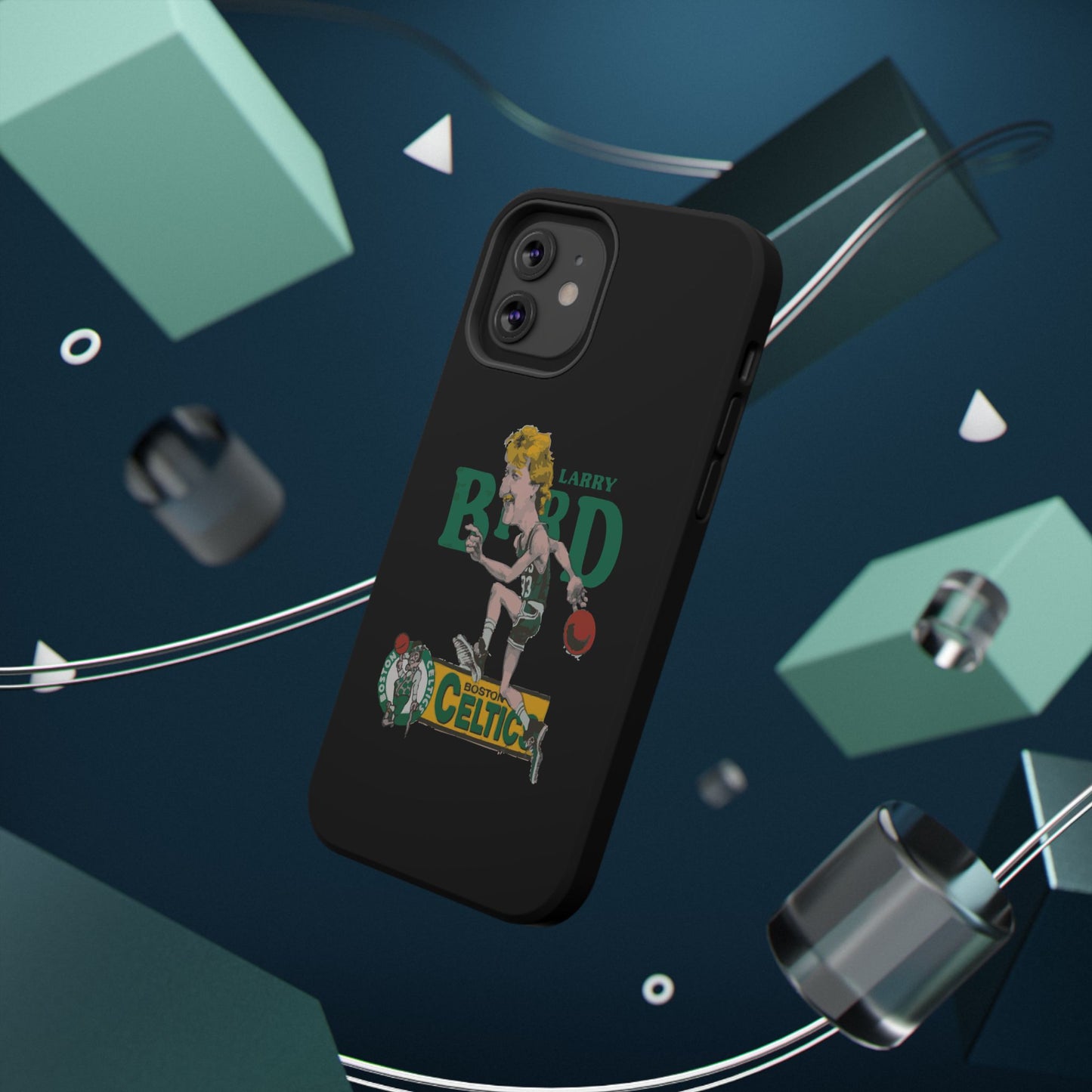 Larry Bird Impact-Resistant Phone Case, Sports Fan Gift, Basketball Accessories, Celtics Merchandise, Unique Phone Cover