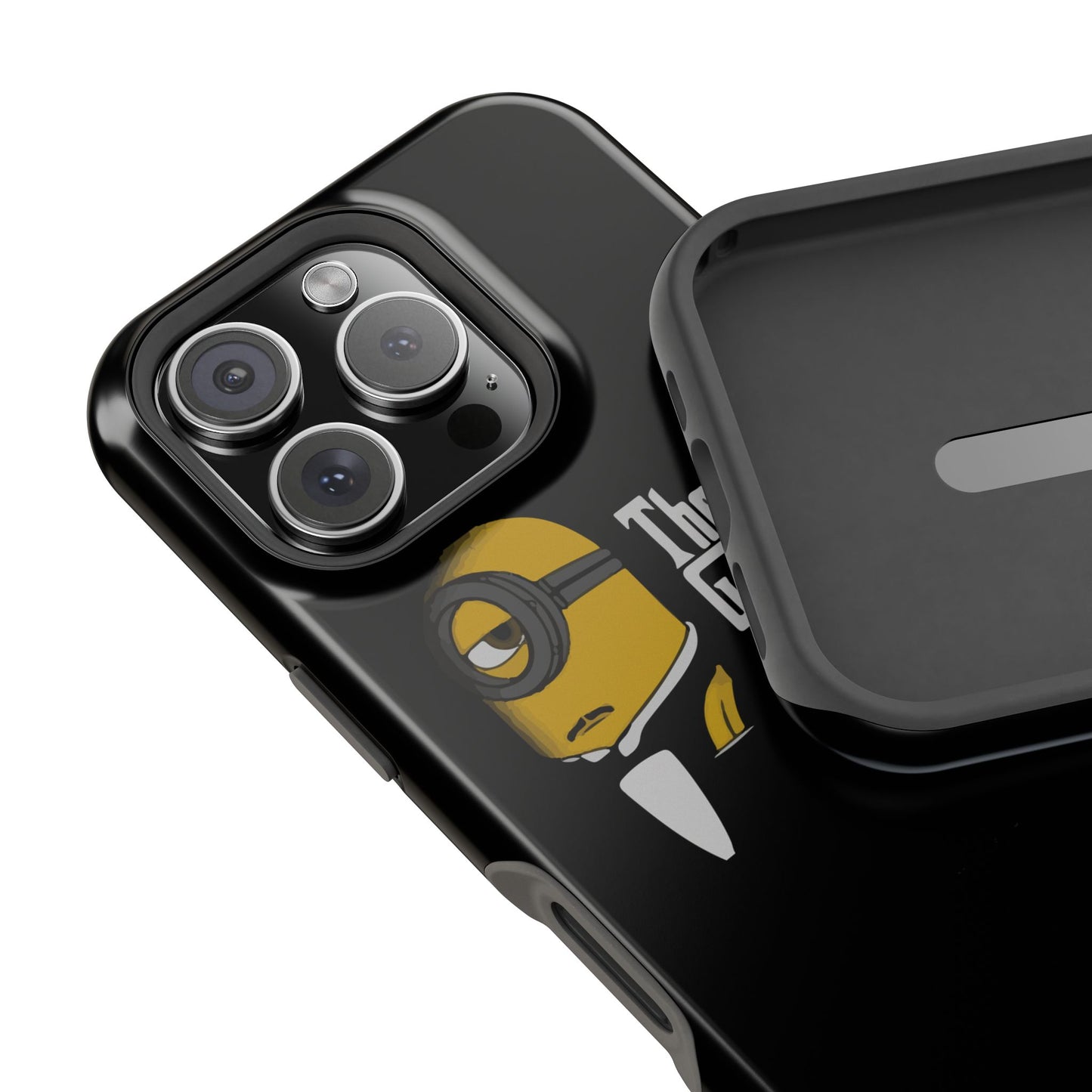 Magnetic Tough Cases: The Gruffather Phone Cover, Gift for Minions Fans, Unique Cell Phone Case, Durable Protective Case, Fun Cartoon Design