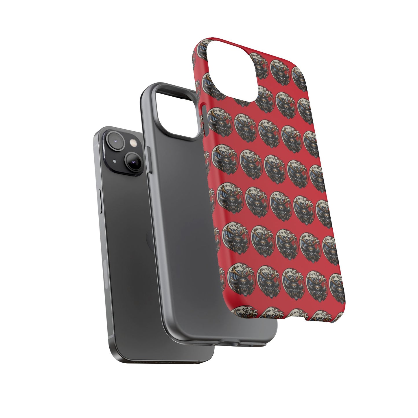 Bold Phone Case, Tough Phone Cover, Red Phone Protector, Unique Gift for Him/Her, Trendy Tech Accessory