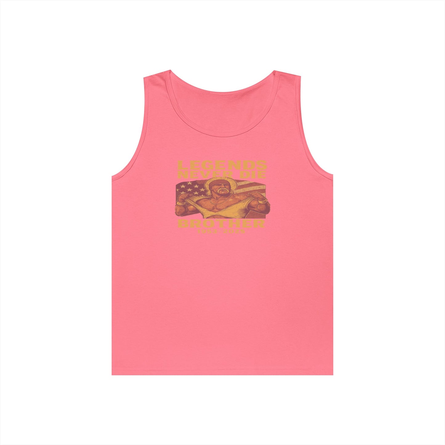 Unisex Heavy Cotton Tank Top | Legends Never Die Brother, Memorial Gift, Casual Wear, Summer Outfit, Unique Tribute