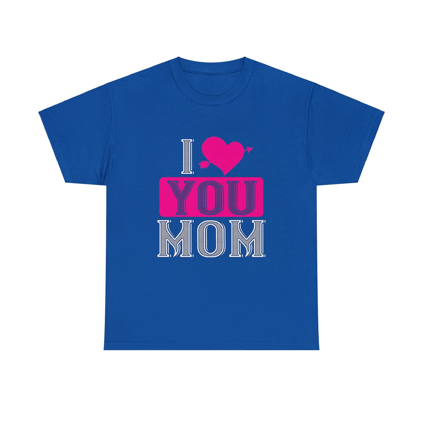 I love You Mom Unisex Heavy Cotton Tee