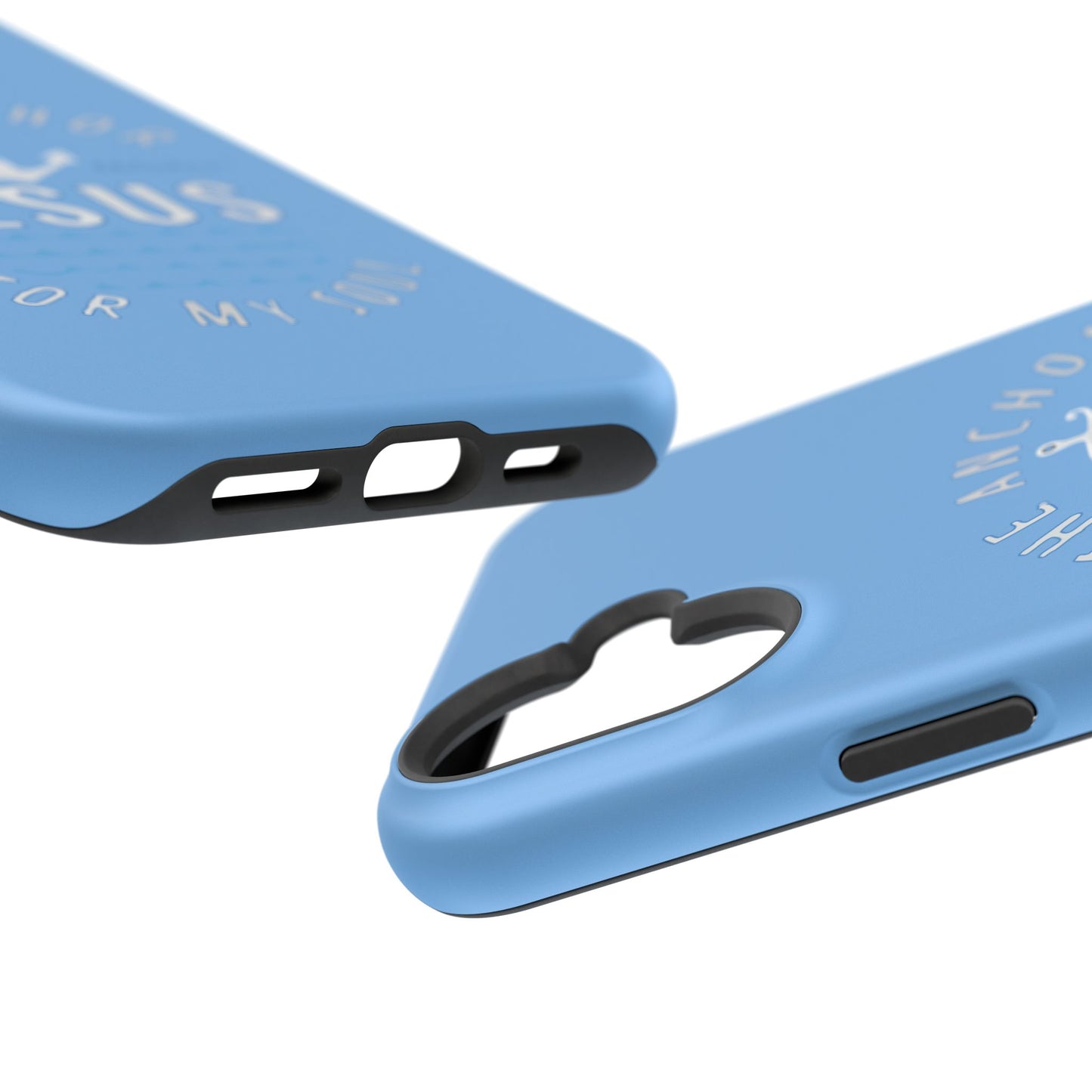 Jesus Anchor Phone Case, Christian Tech Accessories, Inspirational Gifts, Unique Phone Covers, Faith-Based Decor