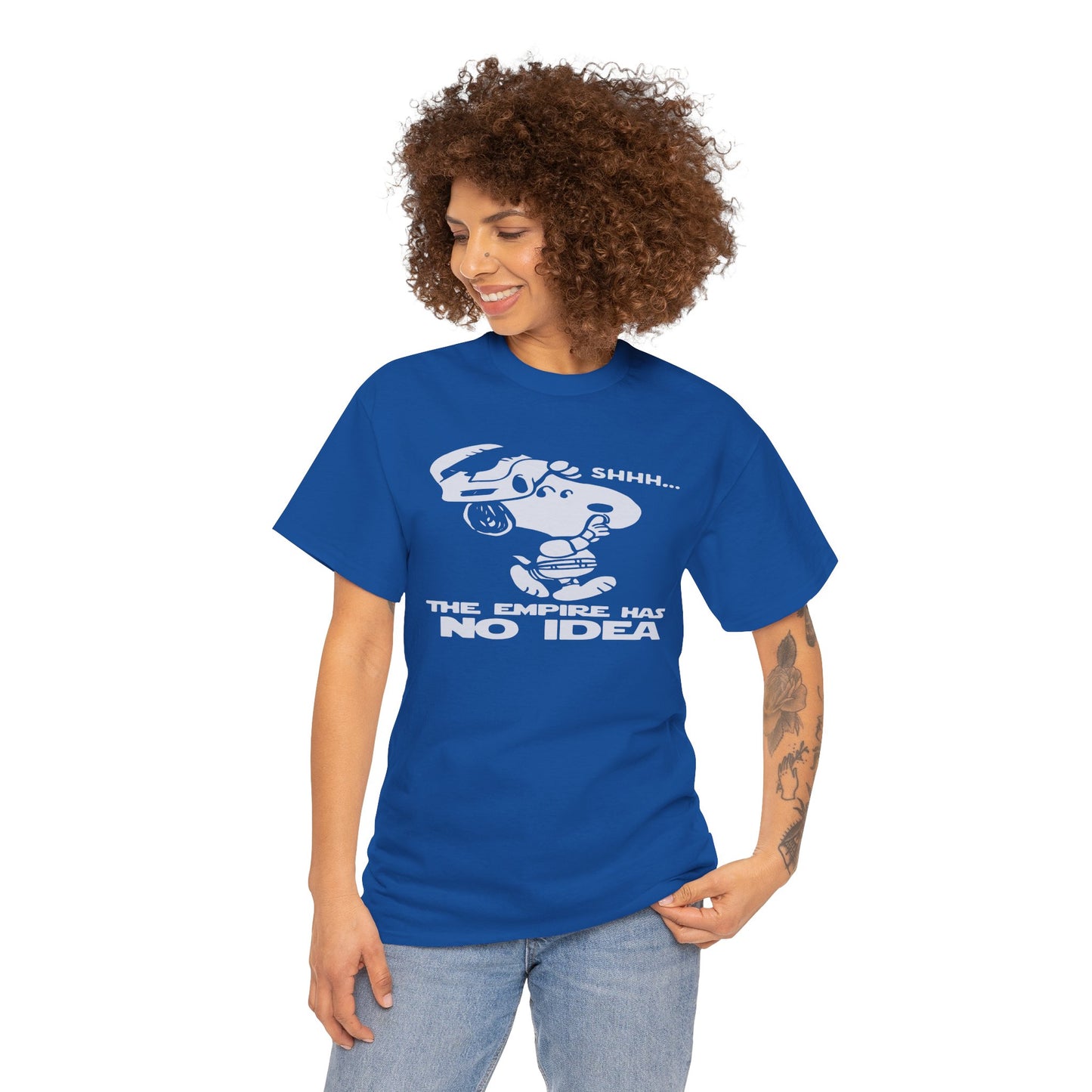 Galaxy Humor Unisex Heavy Cotton Tee - Fun for Sci-Fi Fans, Casual Wear, Gift for Birthdays, Geek Culture
