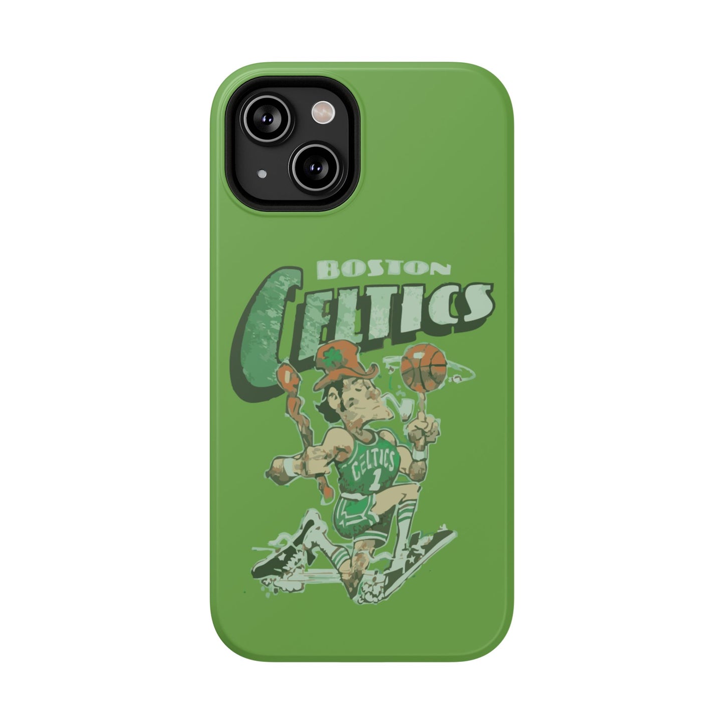 Boston Celtics Impact-Resistant Phone Case, Basketball Phone Cover, Sports Fan Gift, Sturdy Phone Case, NBA Merchandise, Team Spirit Decor