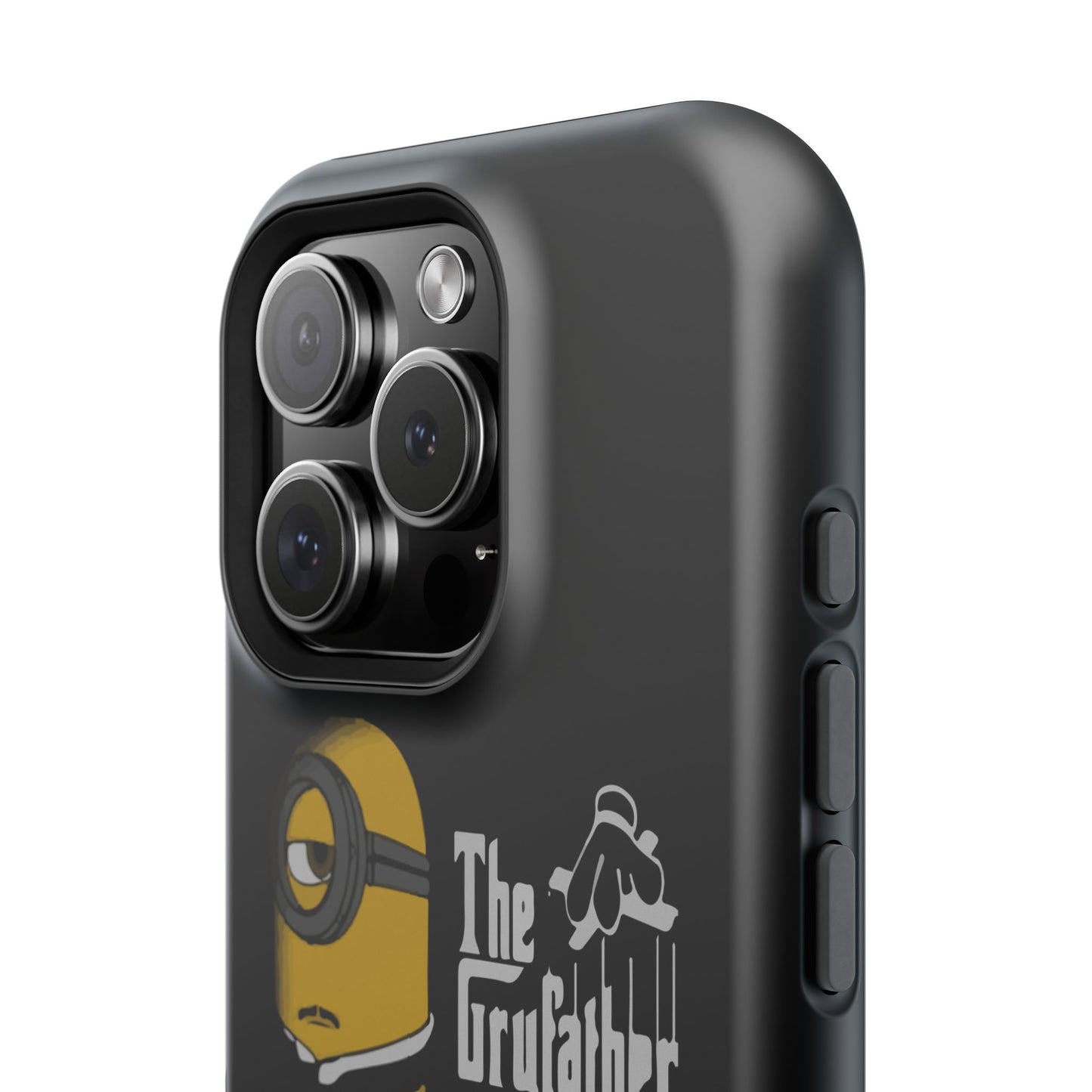 Magnetic Tough Cases: The Gruffather Phone Cover, Gift for Minions Fans, Unique Cell Phone Case, Durable Protective Case, Fun Cartoon Design